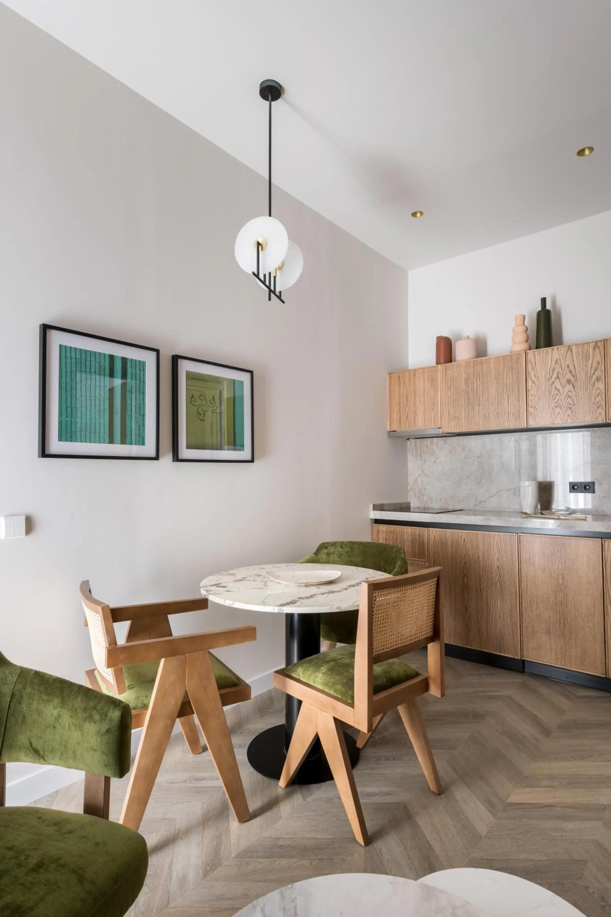 Seating area in Mante House - Malasaña Design