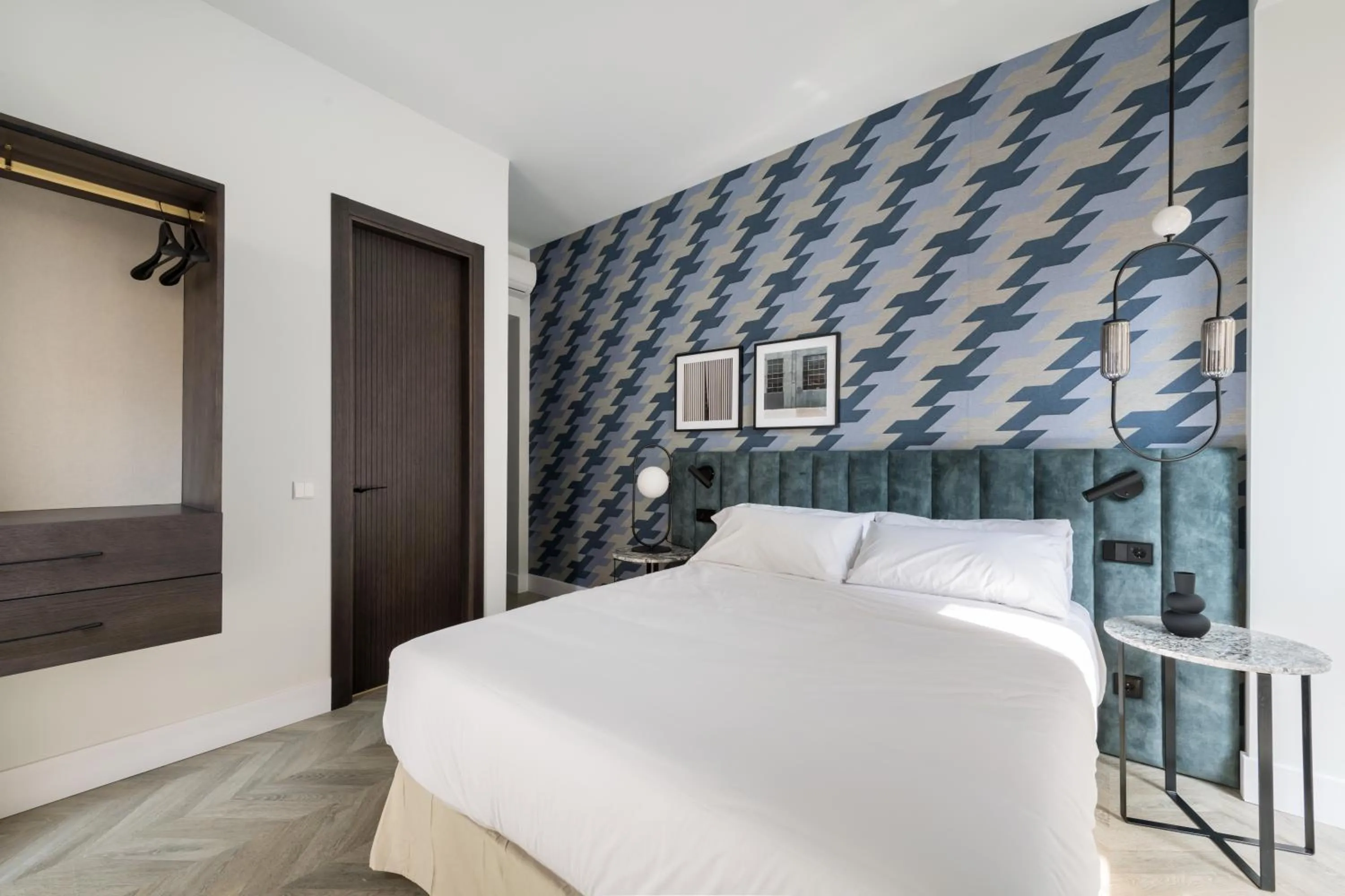 Bed in Mante House - Malasaña Design