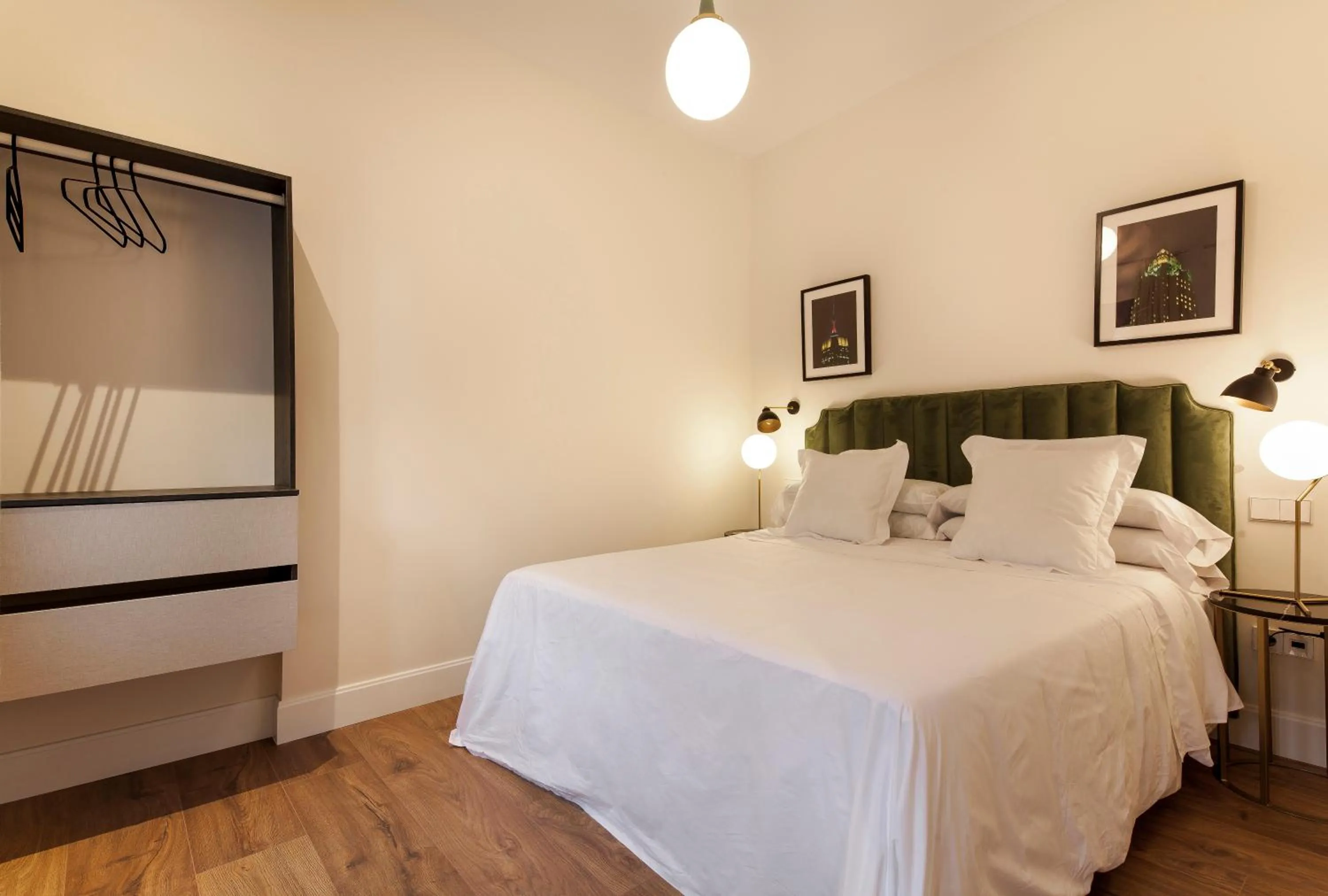 Bedroom, Bed in Mante House - Malasaña Design