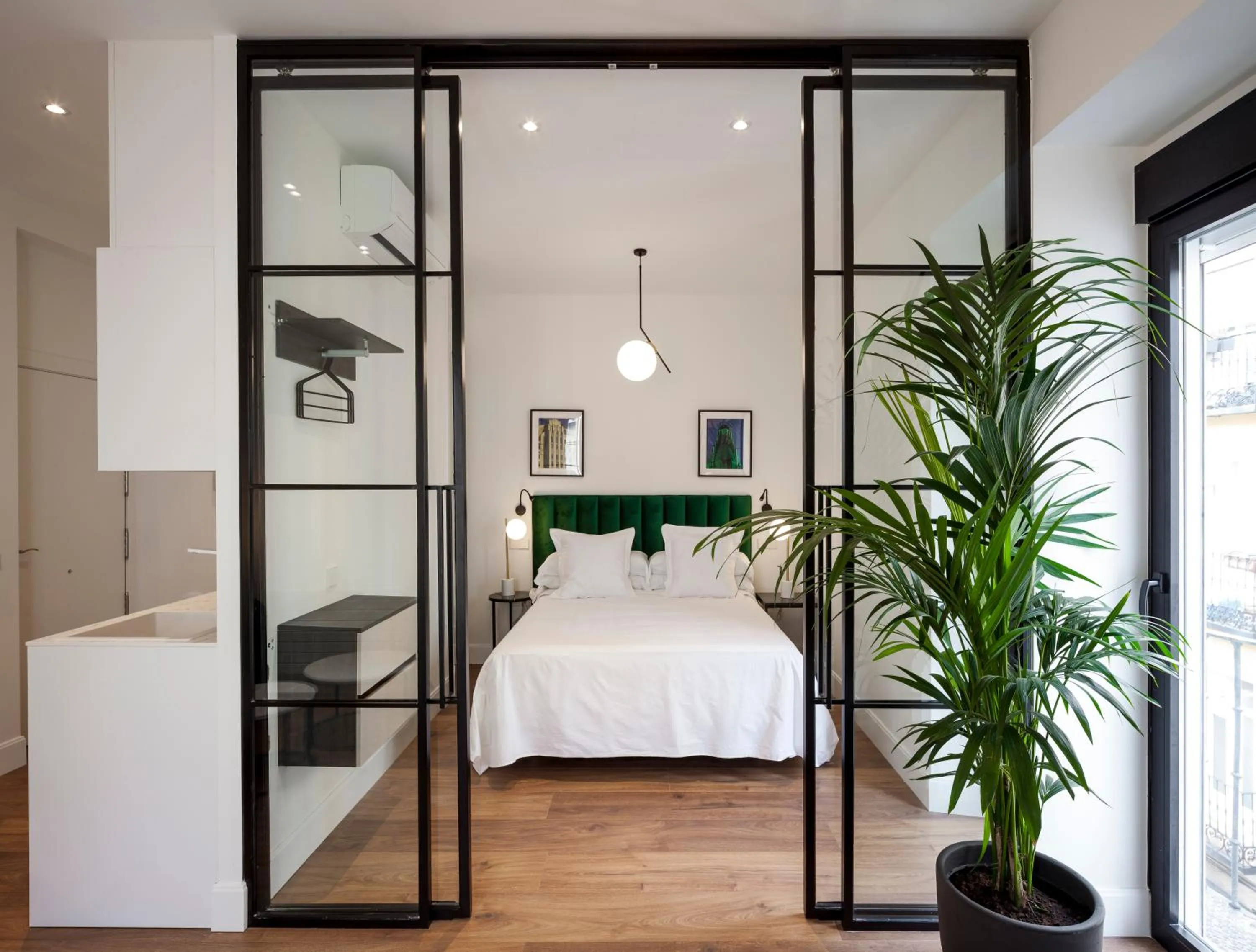 Bedroom, Bed in Mante House - Malasaña Design