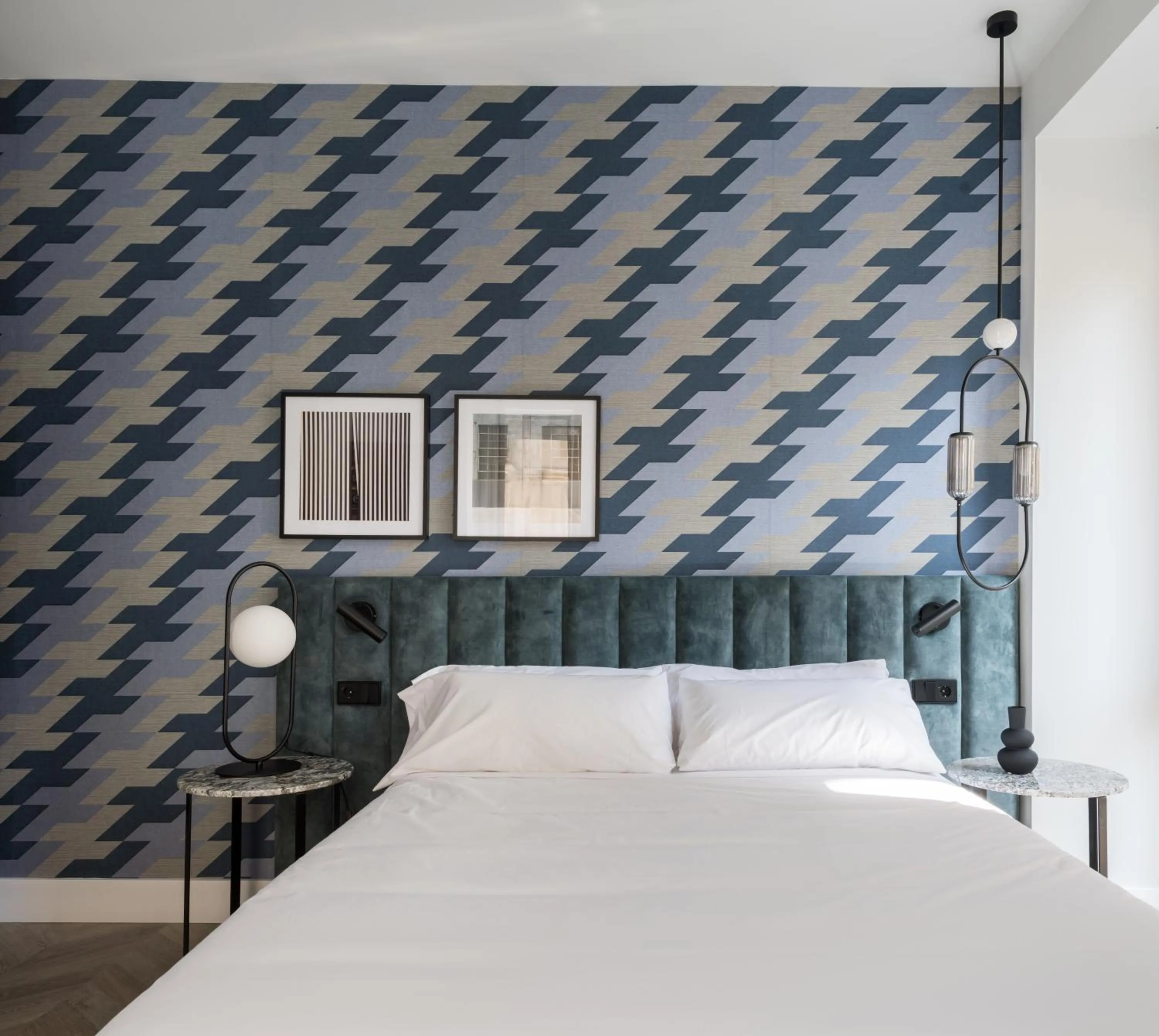 Bed in Mante House - Malasaña Design