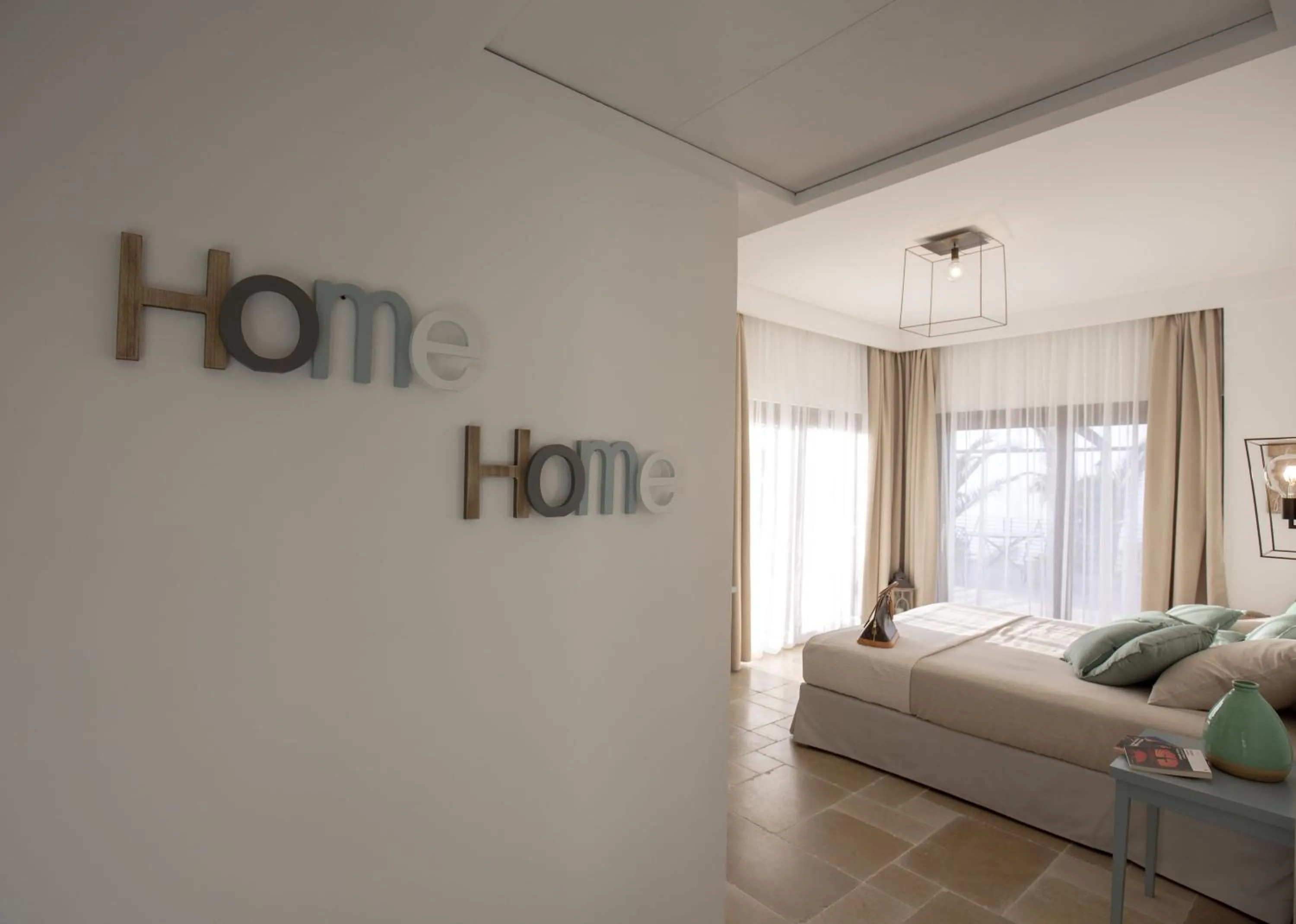 Bed in Romantic Relais Sorrento