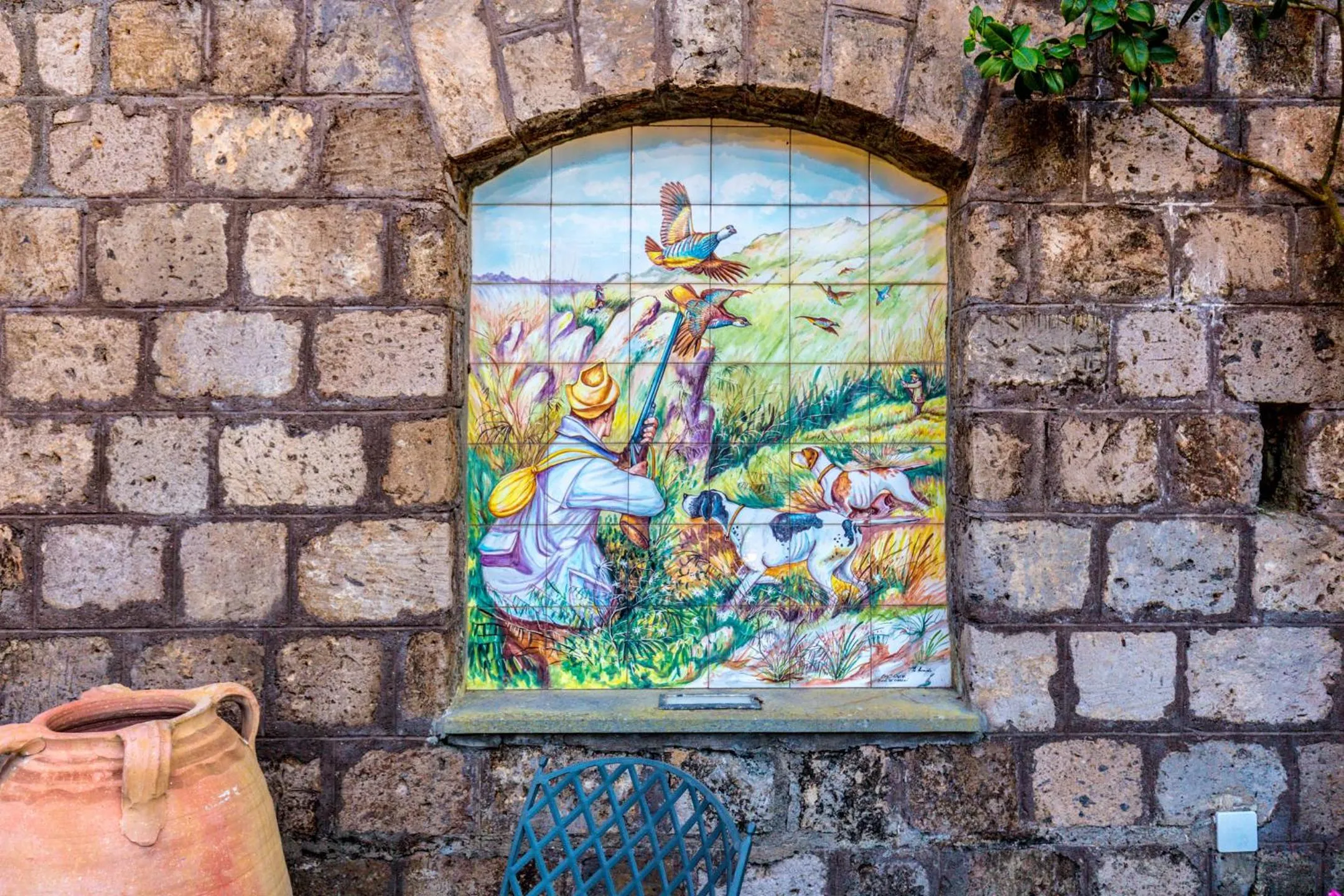Patio in Romantic Relais Sorrento