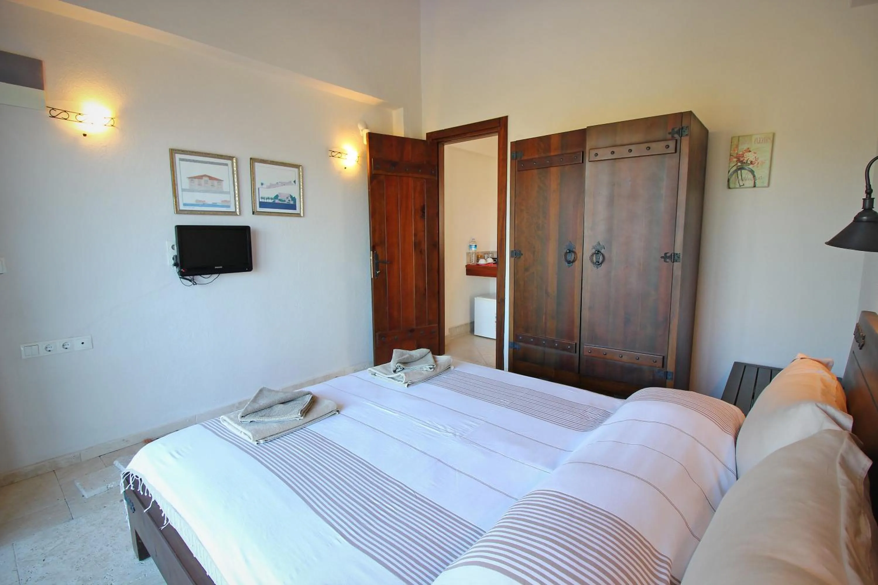 Bed in Kekik Otel Selimiye