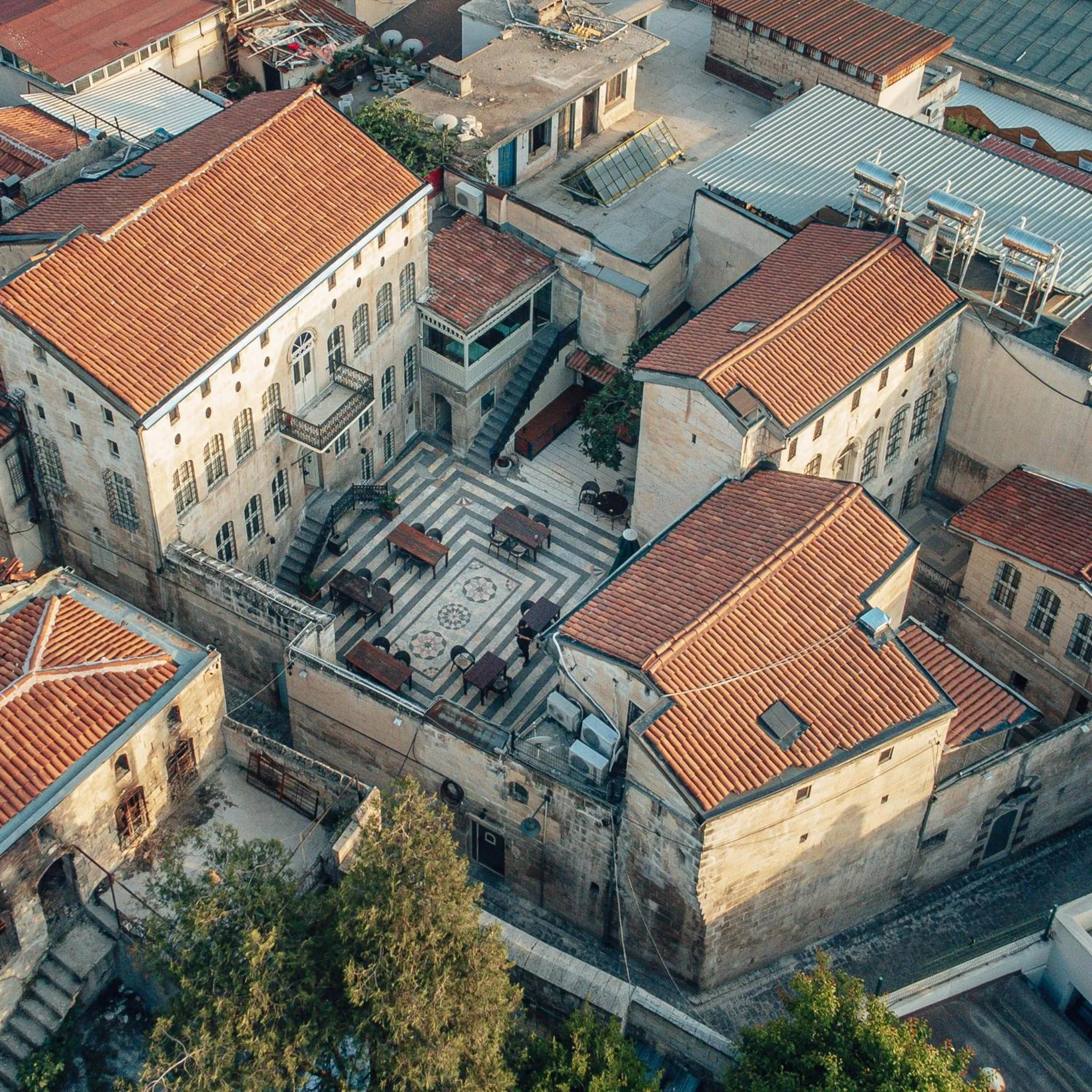Bird's eye view in Anadolu Evleri