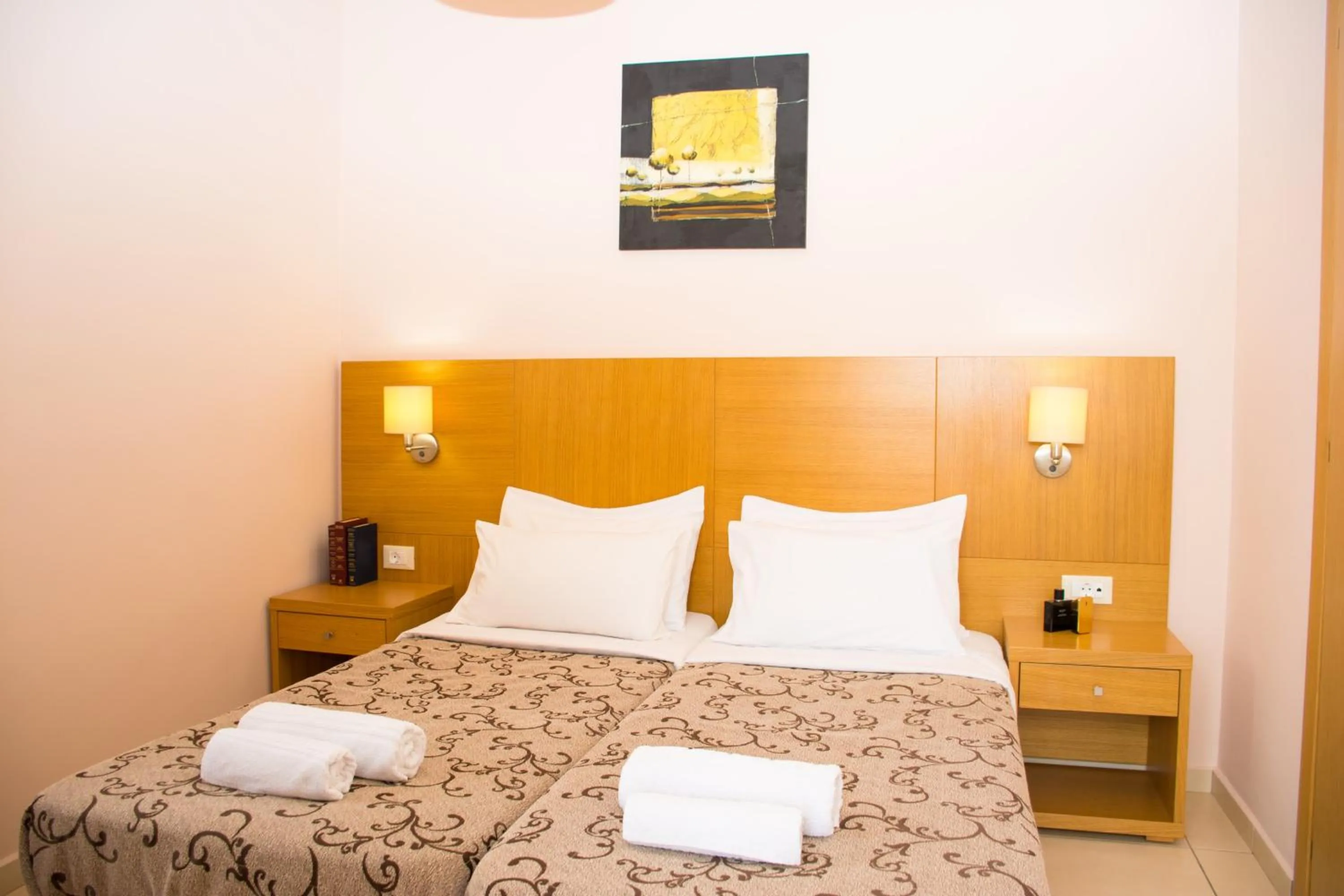 Bedroom, Bed in Marigianna Apartments