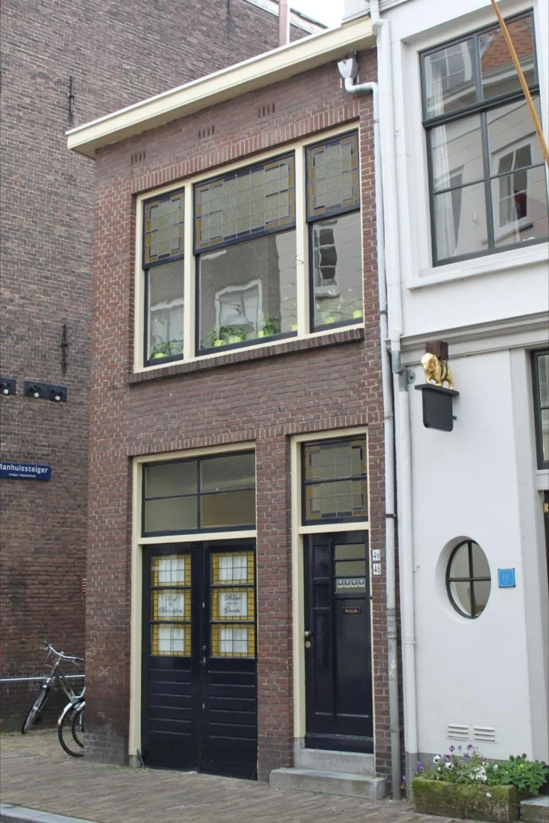 Facade/entrance in Blom aan de Gracht