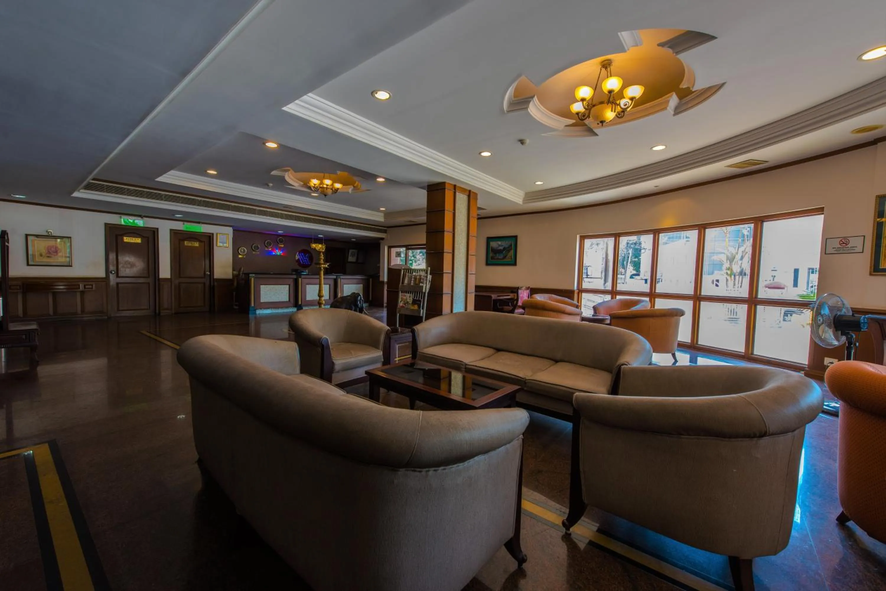 Seating area in Kallada Regency