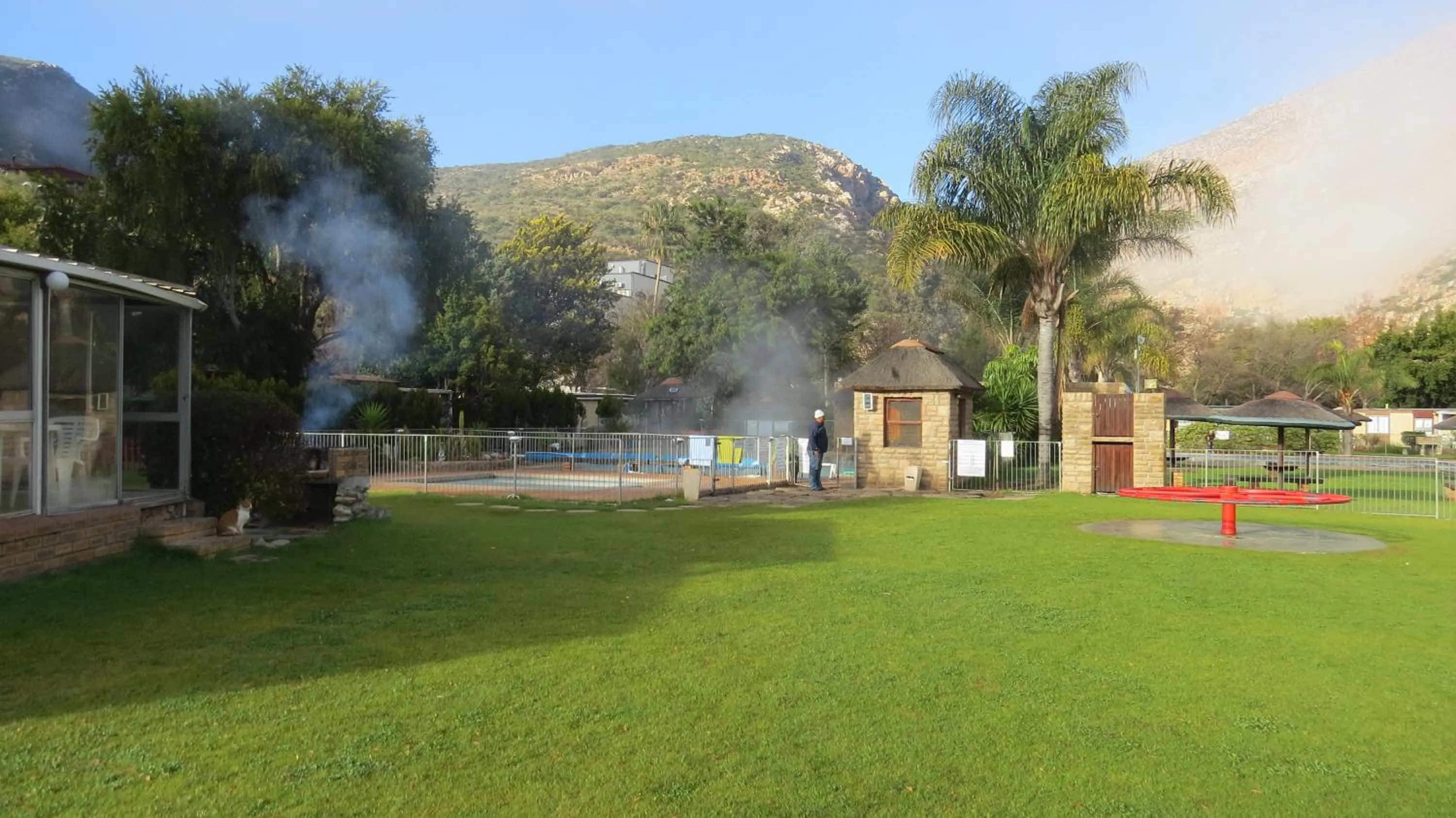 BBQ facilities in Montagu Springs Resort
