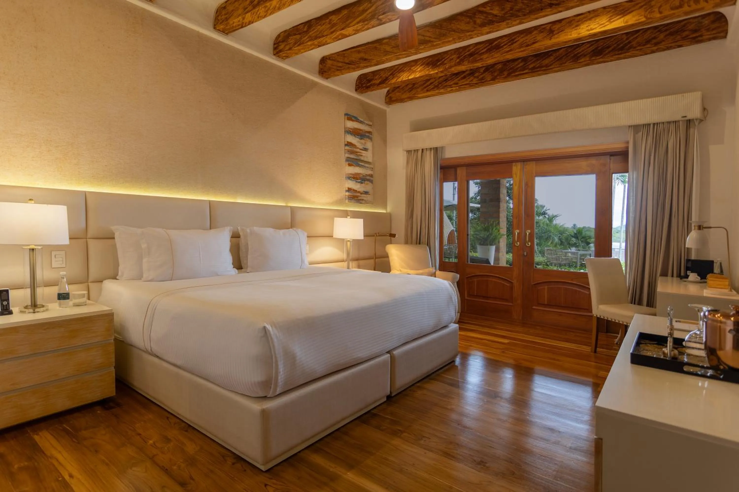 Bed in Visus Hotel Boutique & Spa