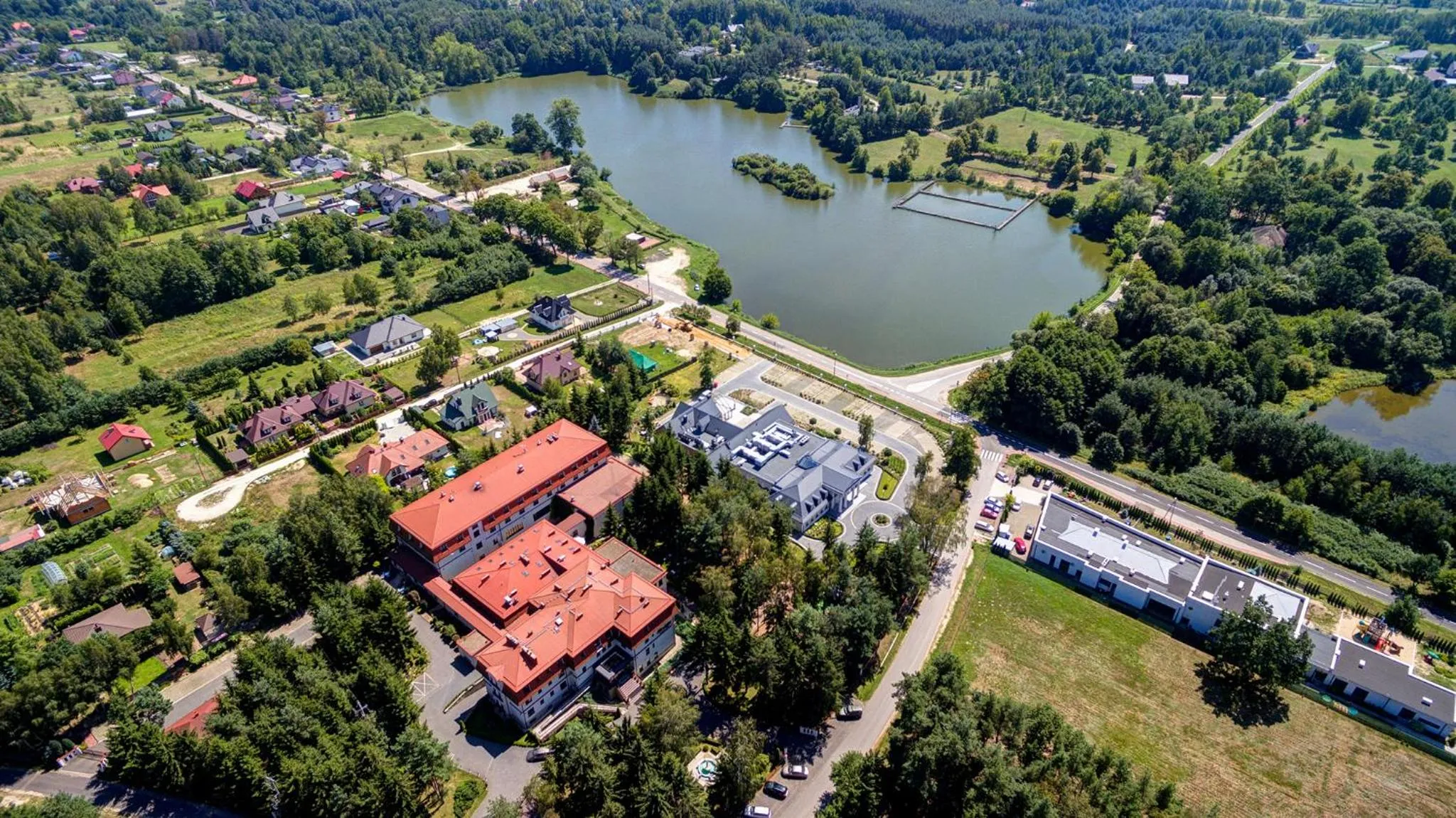 Bird's eye view in Hotel Afrodyta Business & Spa