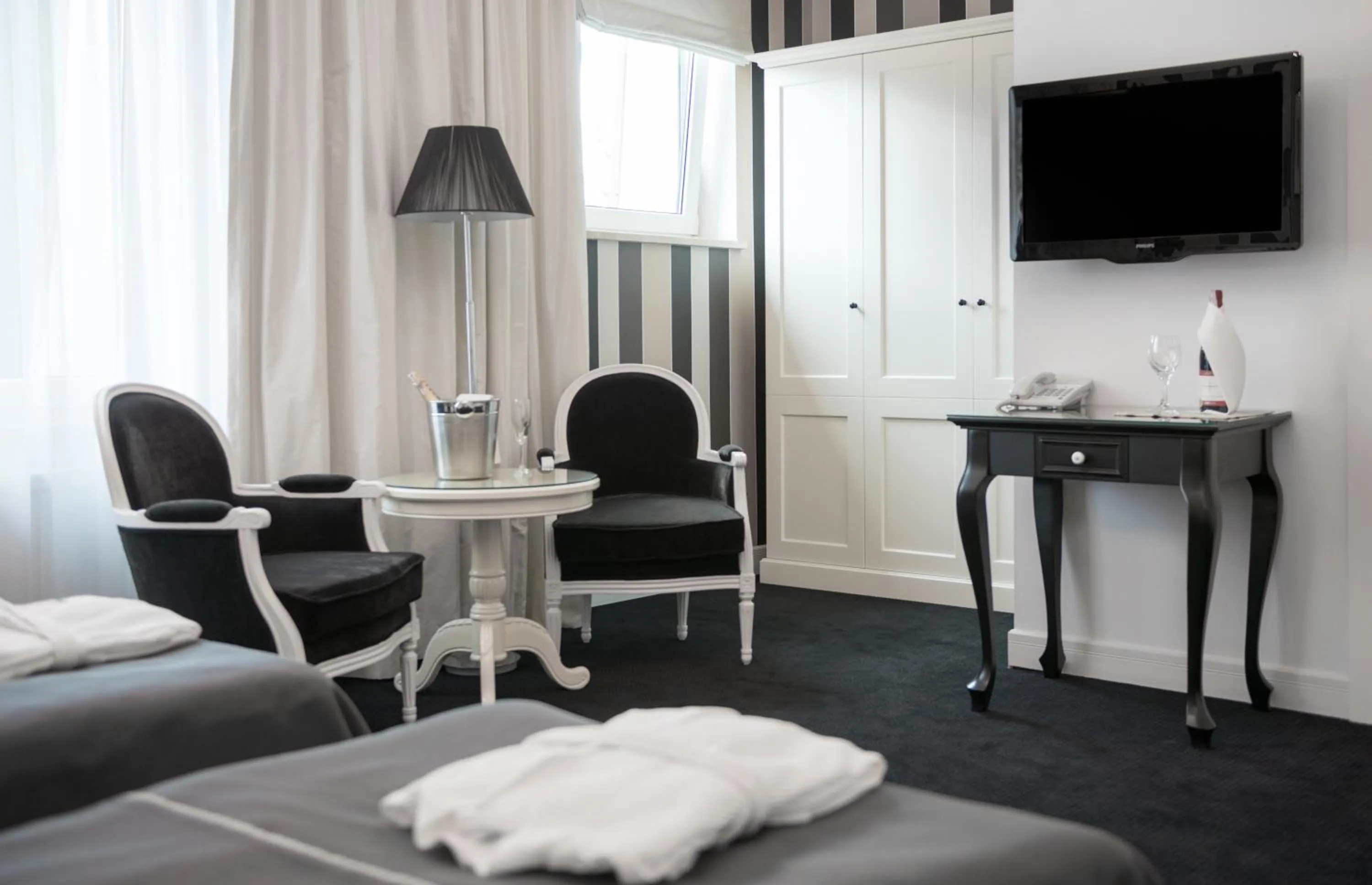 Bed in Hotel Afrodyta Business & Spa