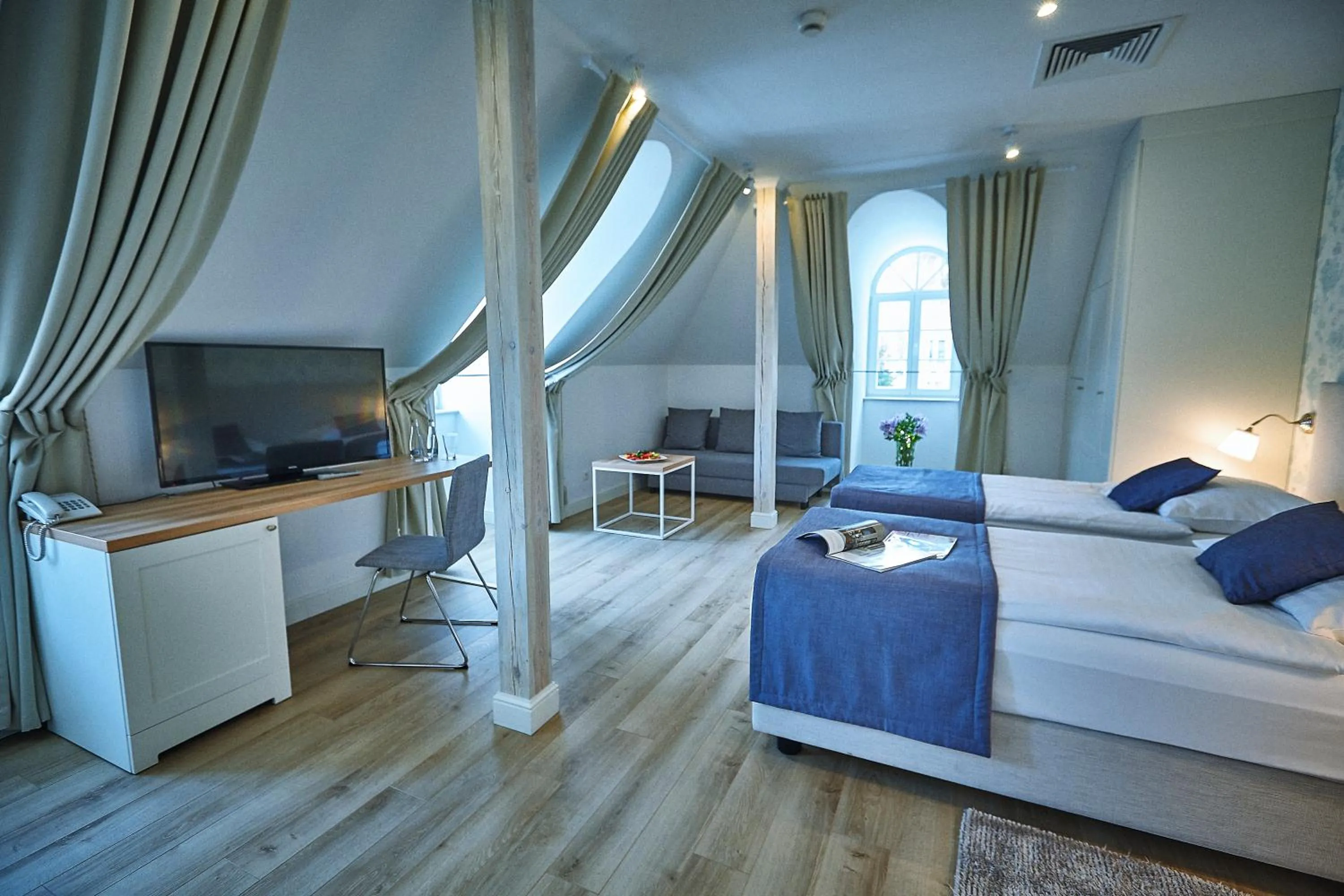 Bed in Hotel Afrodyta Business & Spa