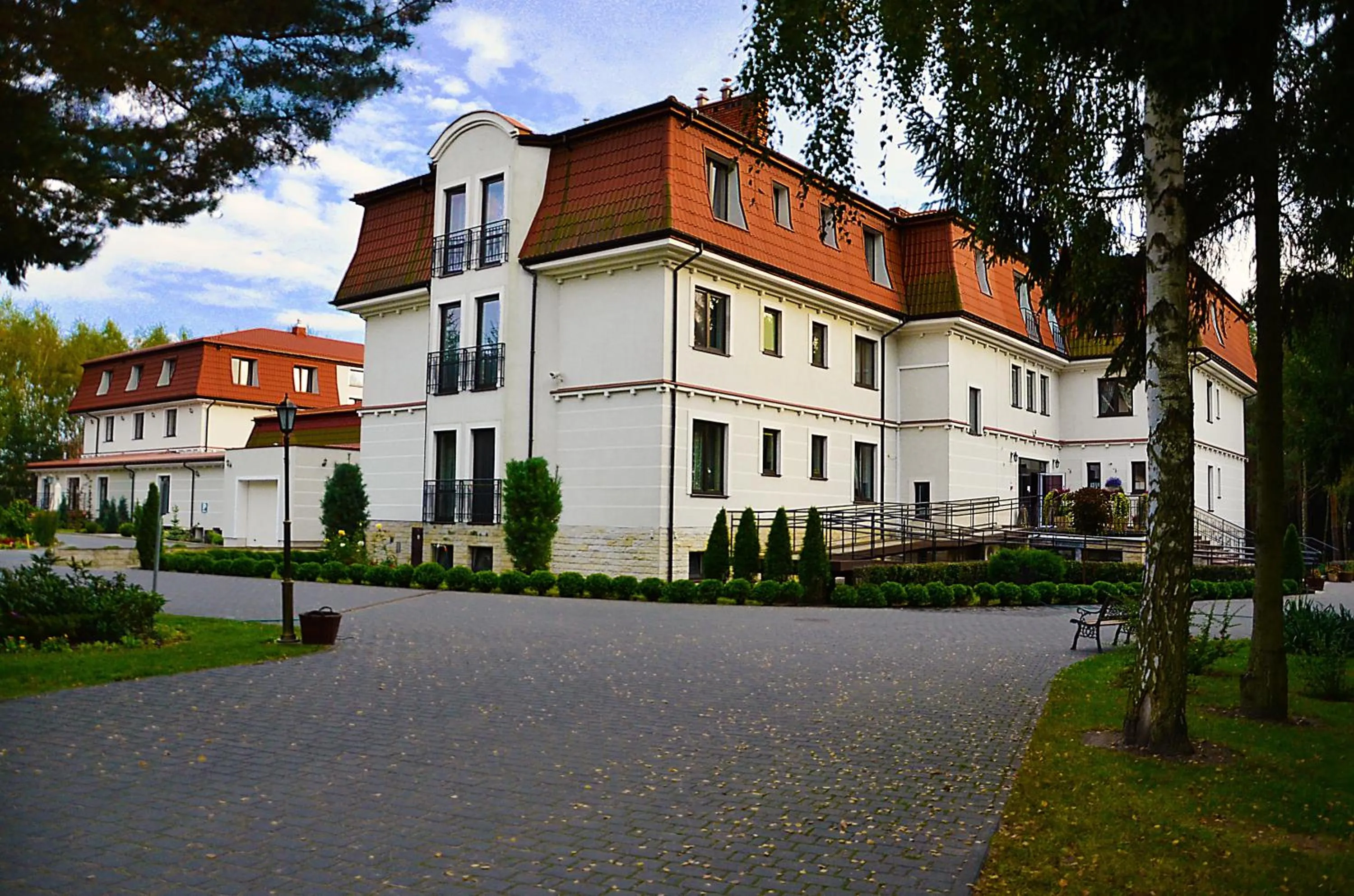 Facade/entrance in Hotel Afrodyta Business & Spa