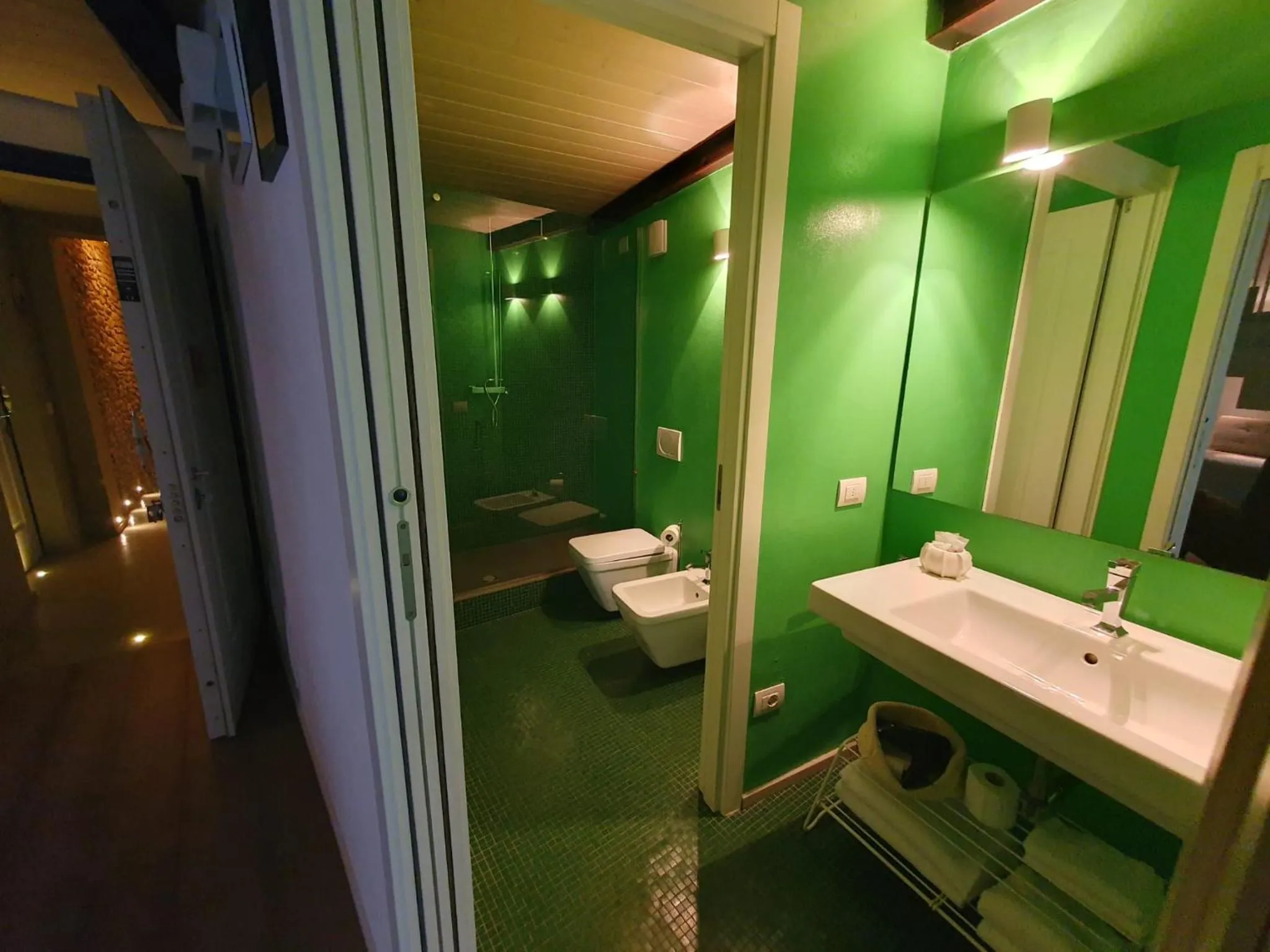 Shower in Villa Aruch