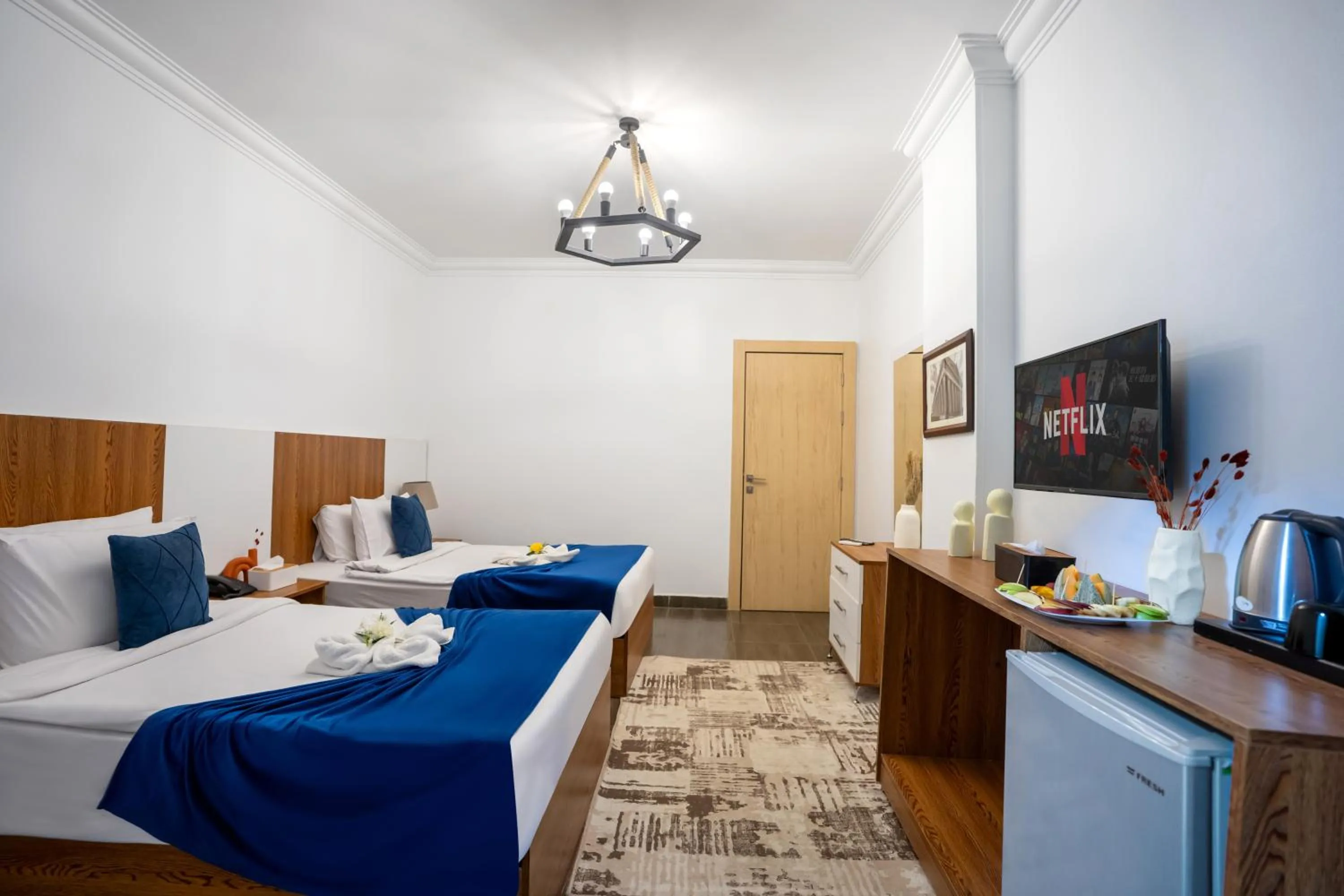 Bed in Hayat Pyramids View Hotel