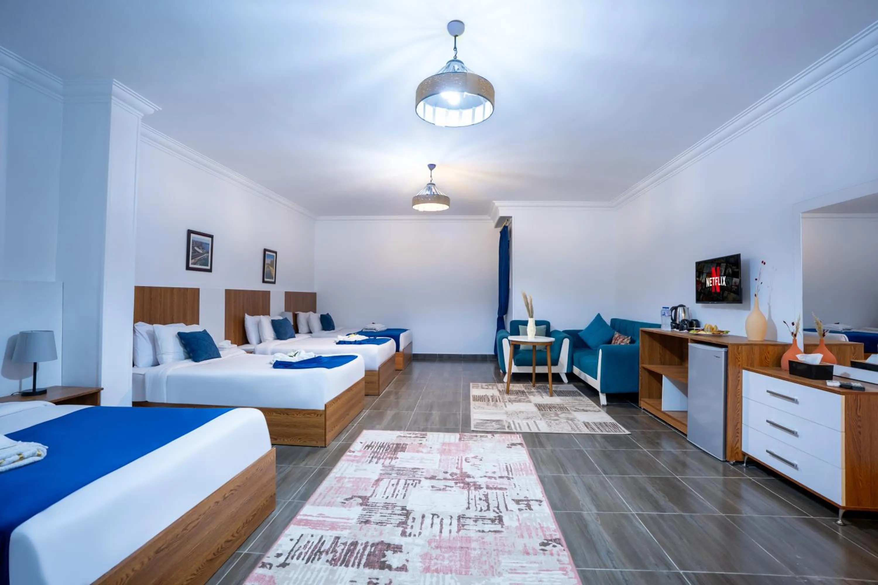 Bed in Hayat Pyramids View Hotel