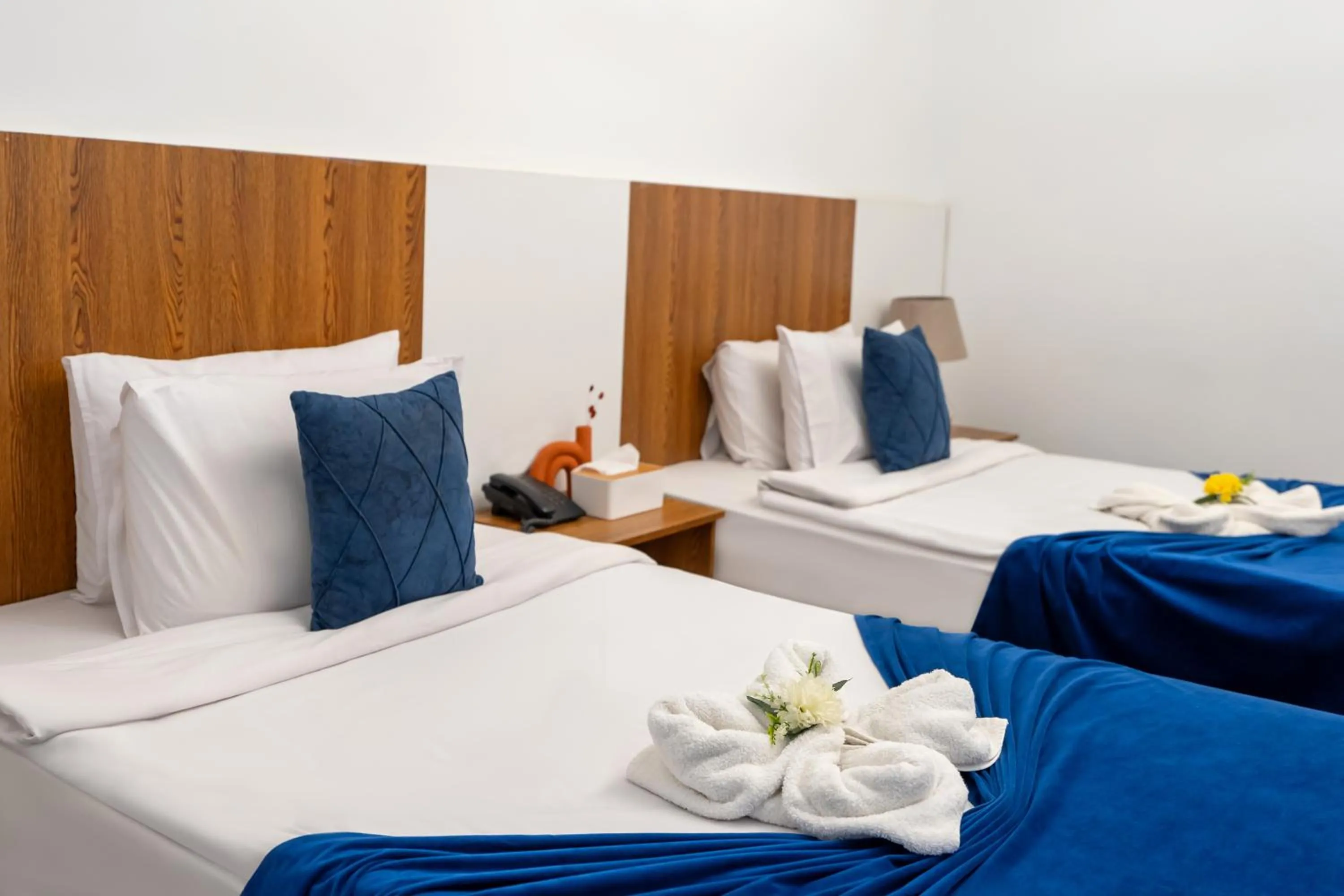 Bed in Hayat Pyramids View Hotel