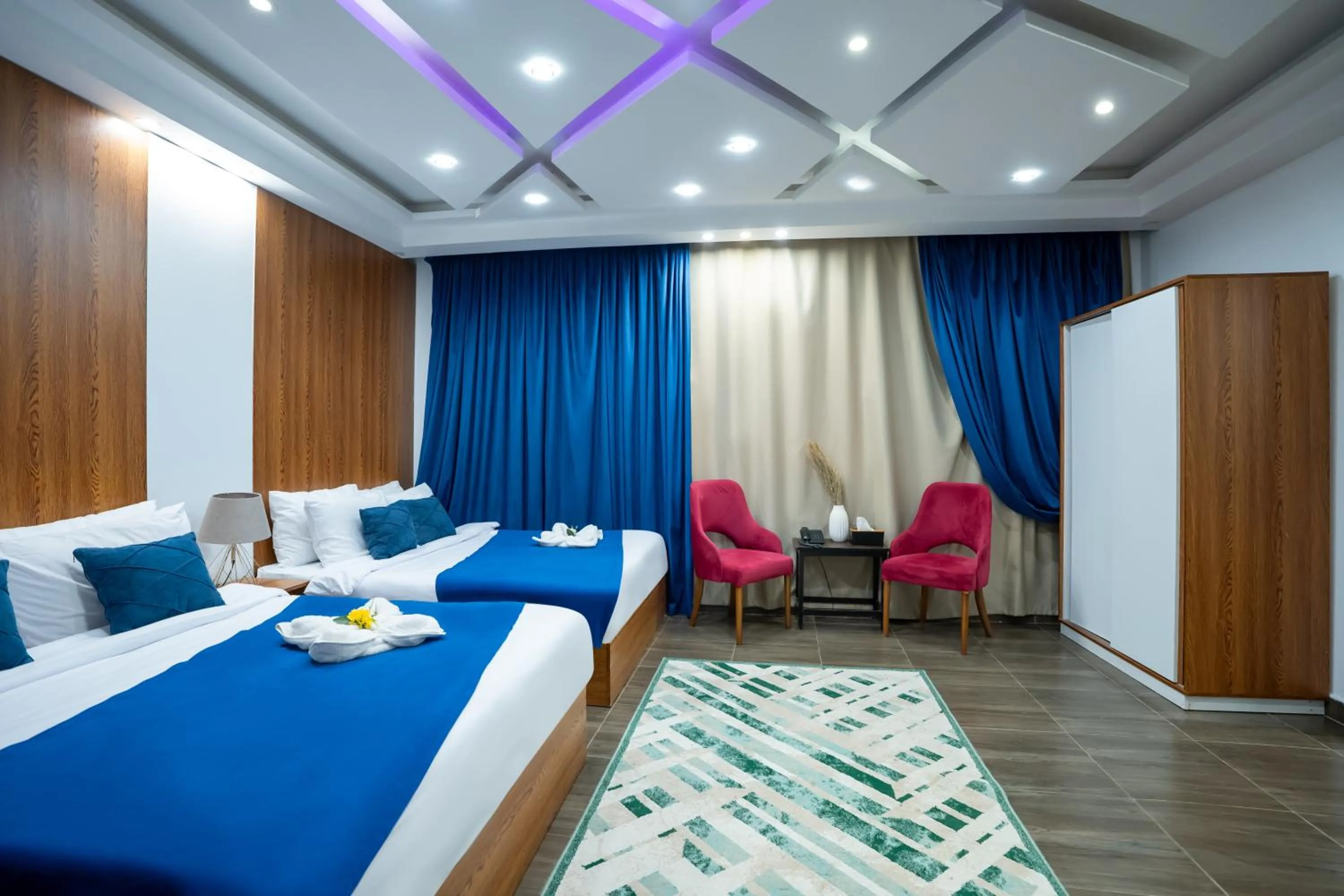 Bed in Hayat Pyramids View Hotel