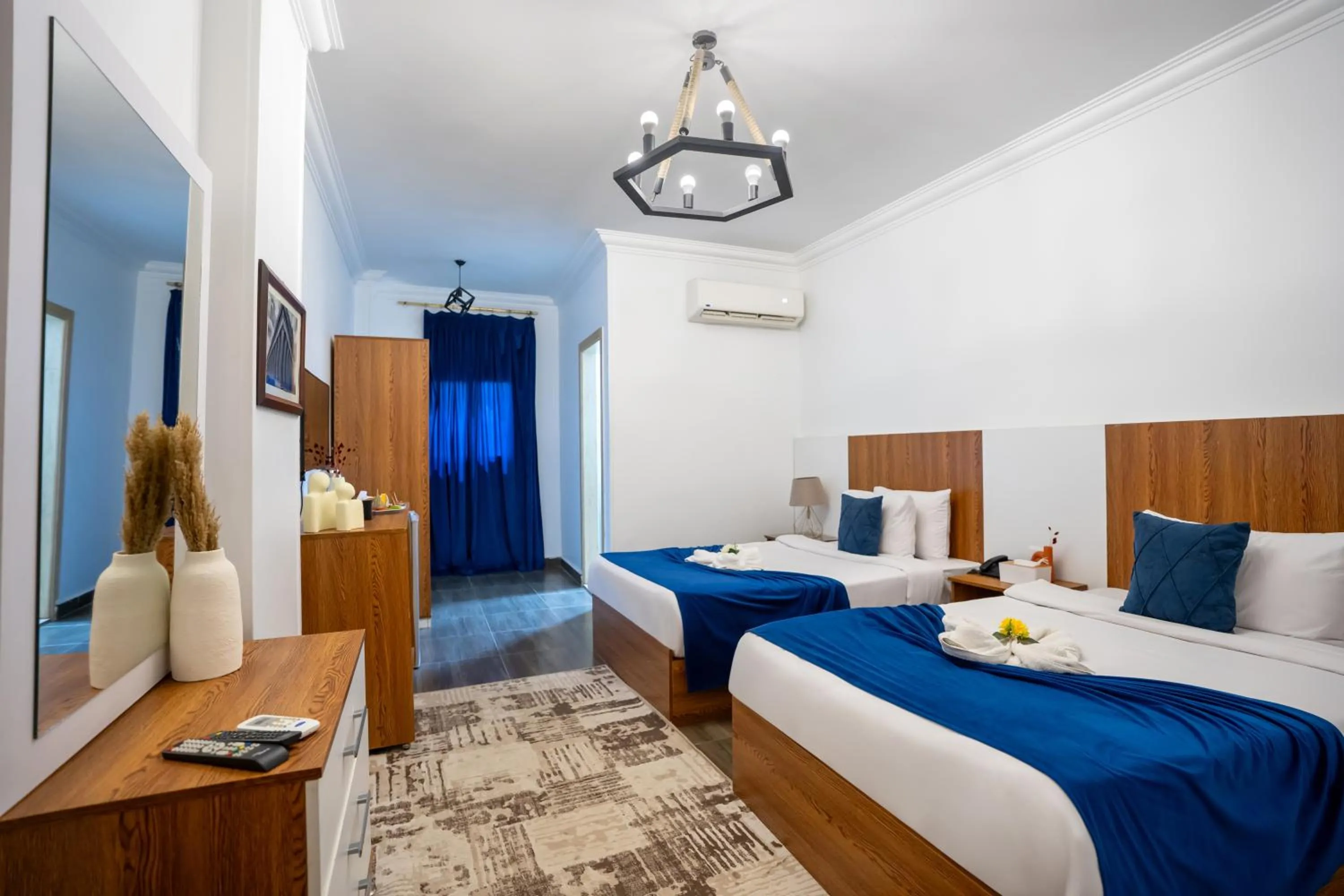 Bed in Hayat Pyramids View Hotel