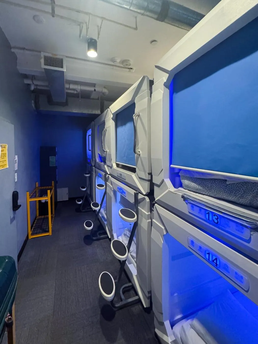 Bed in U Street Capsule Hostel