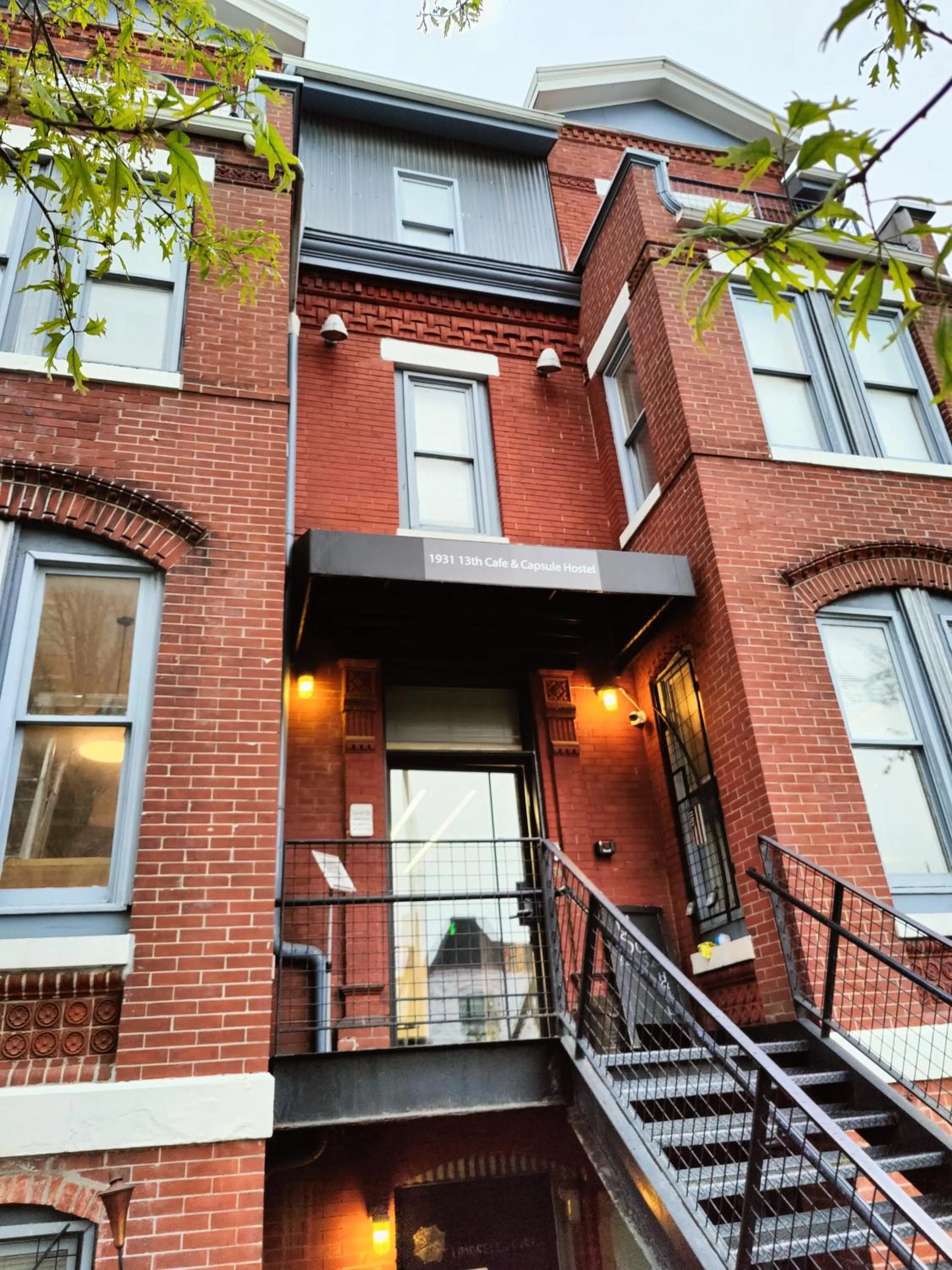 Property logo or sign in U Street Capsule Hostel