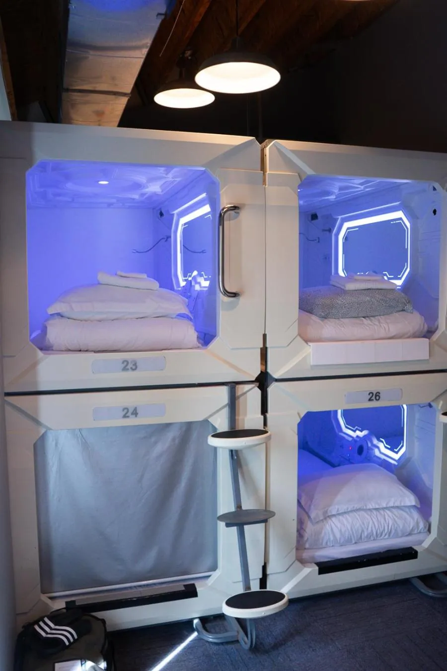 Bed in U Street Capsule Hostel