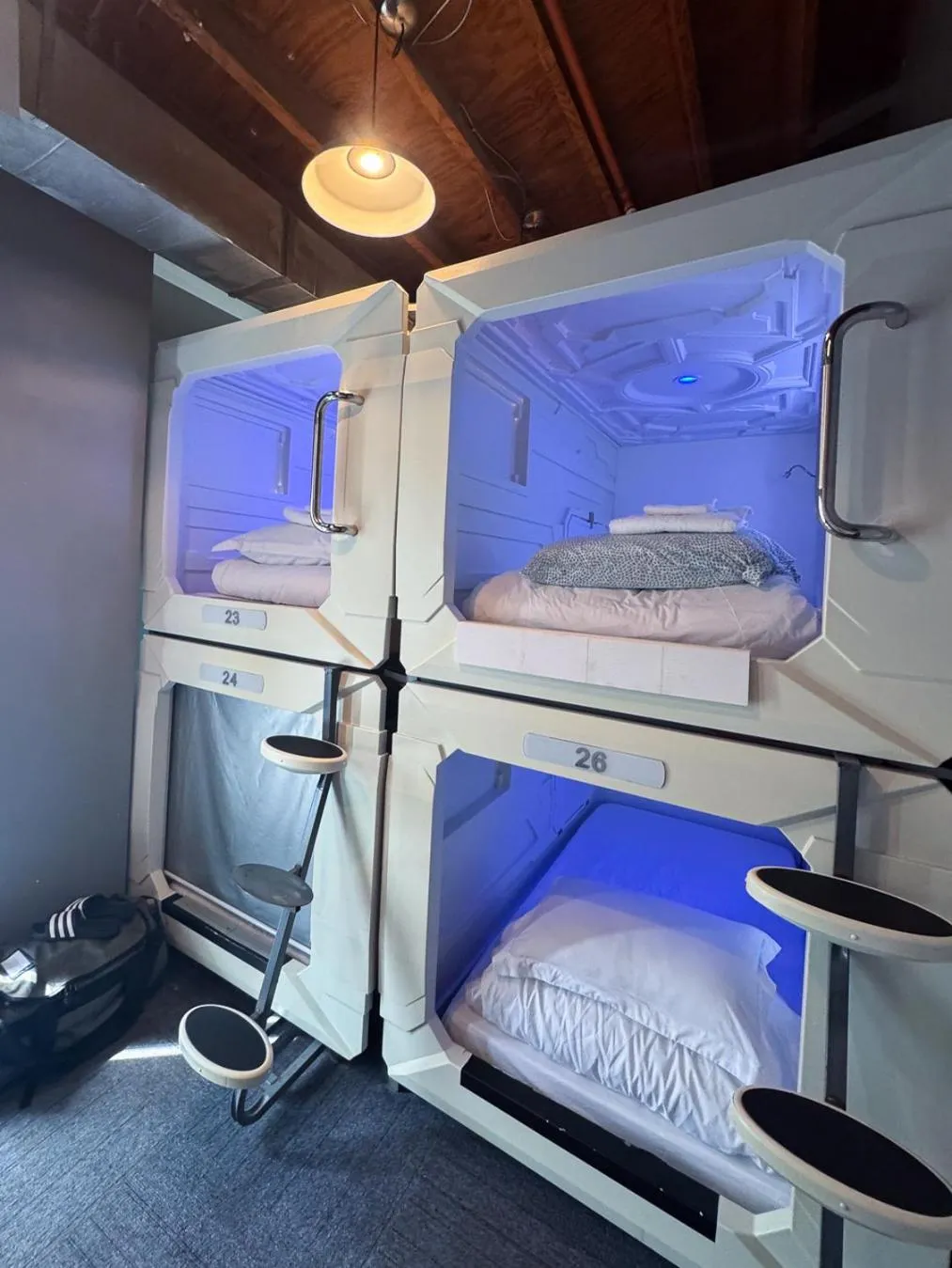 Bed in U Street Capsule Hostel