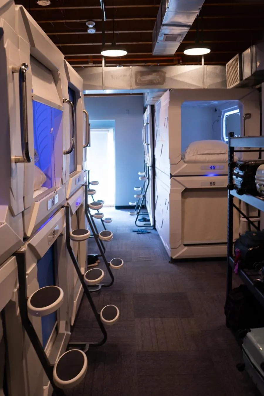 Bed in U Street Capsule Hostel