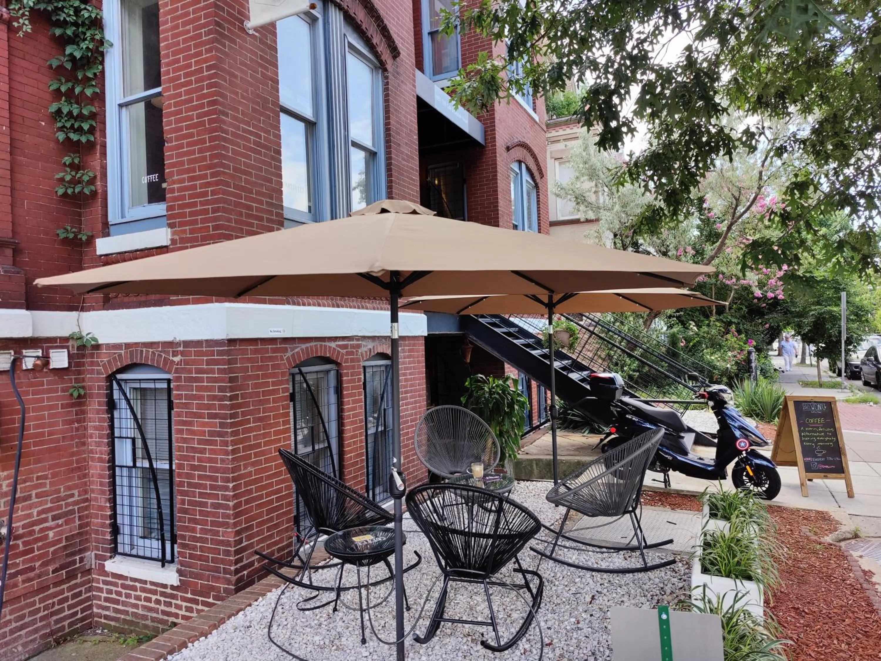 Property building in U Street Capsule Hostel