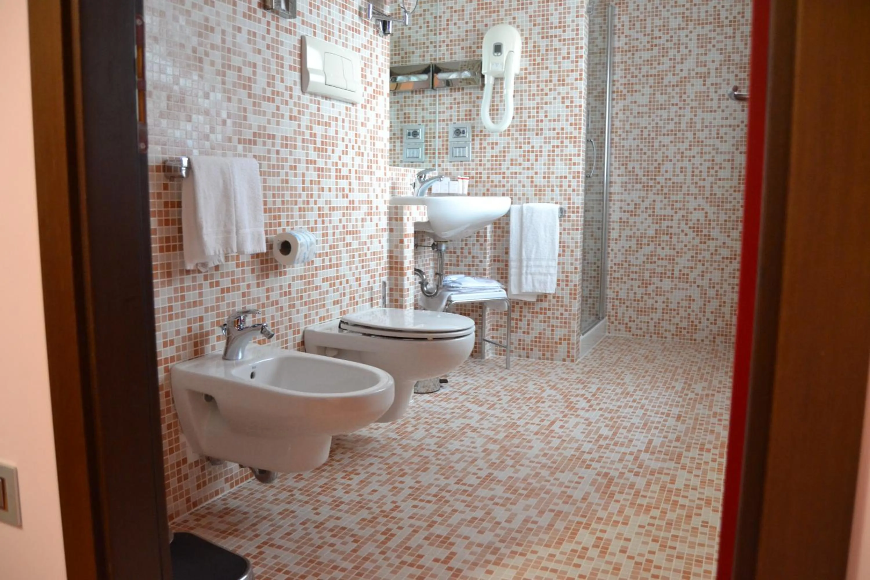 Bathroom in don guglielmo panoramic hotel & spa