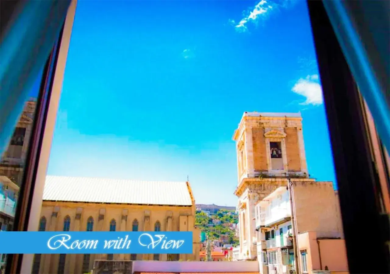 Double Room with extra bed and View in Bed & Breakfast Medea Double Room with extra bed and View in Bed & Breakfast Medea