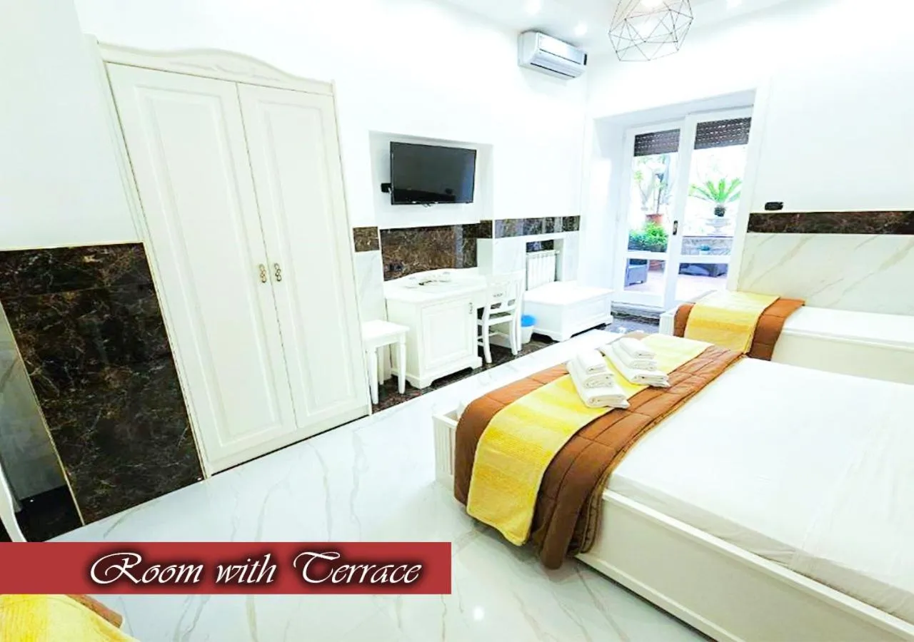 Bed in Bed & Breakfast Medea