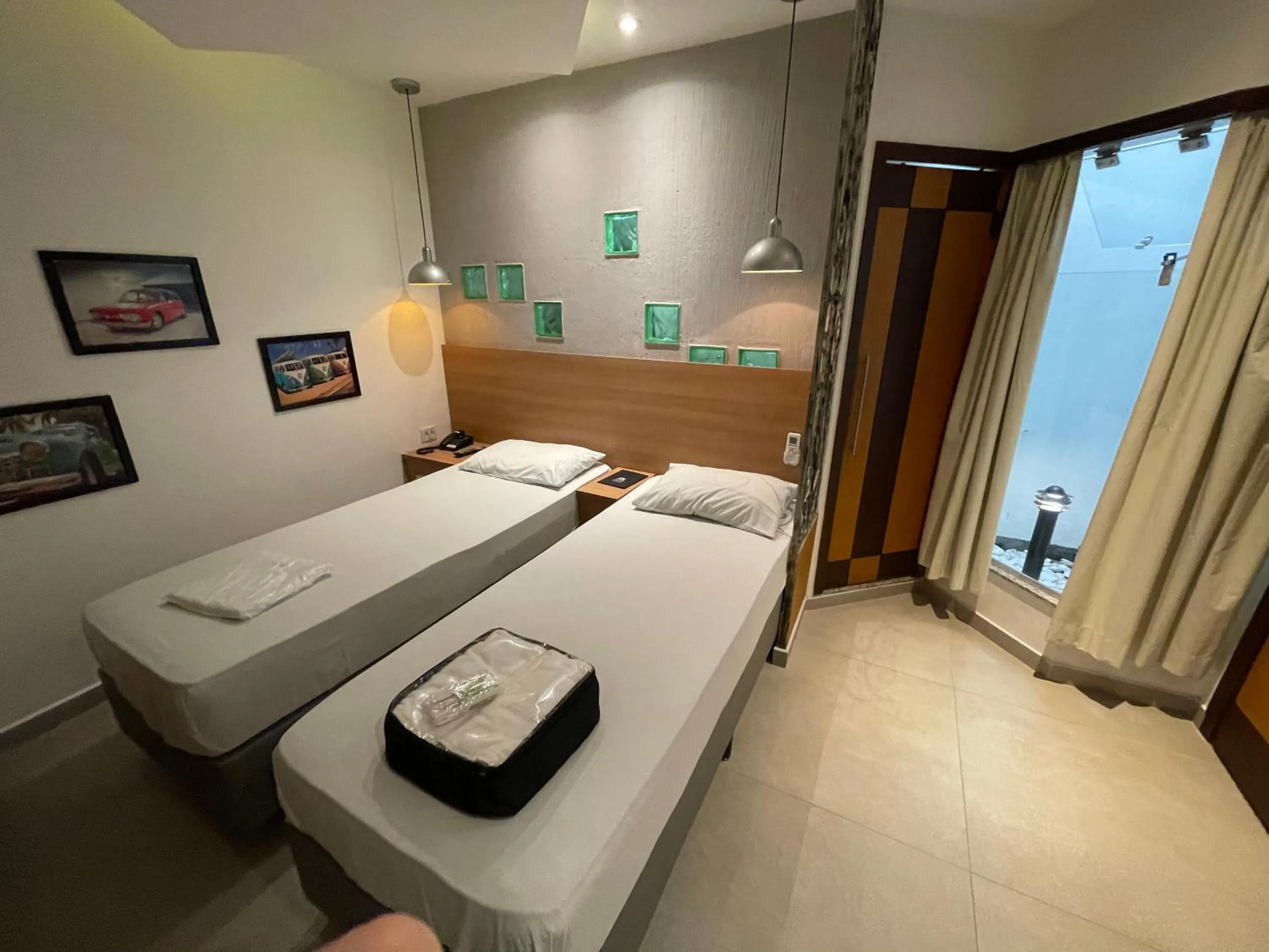 Bed in Hotel Estrela da Agua Fria