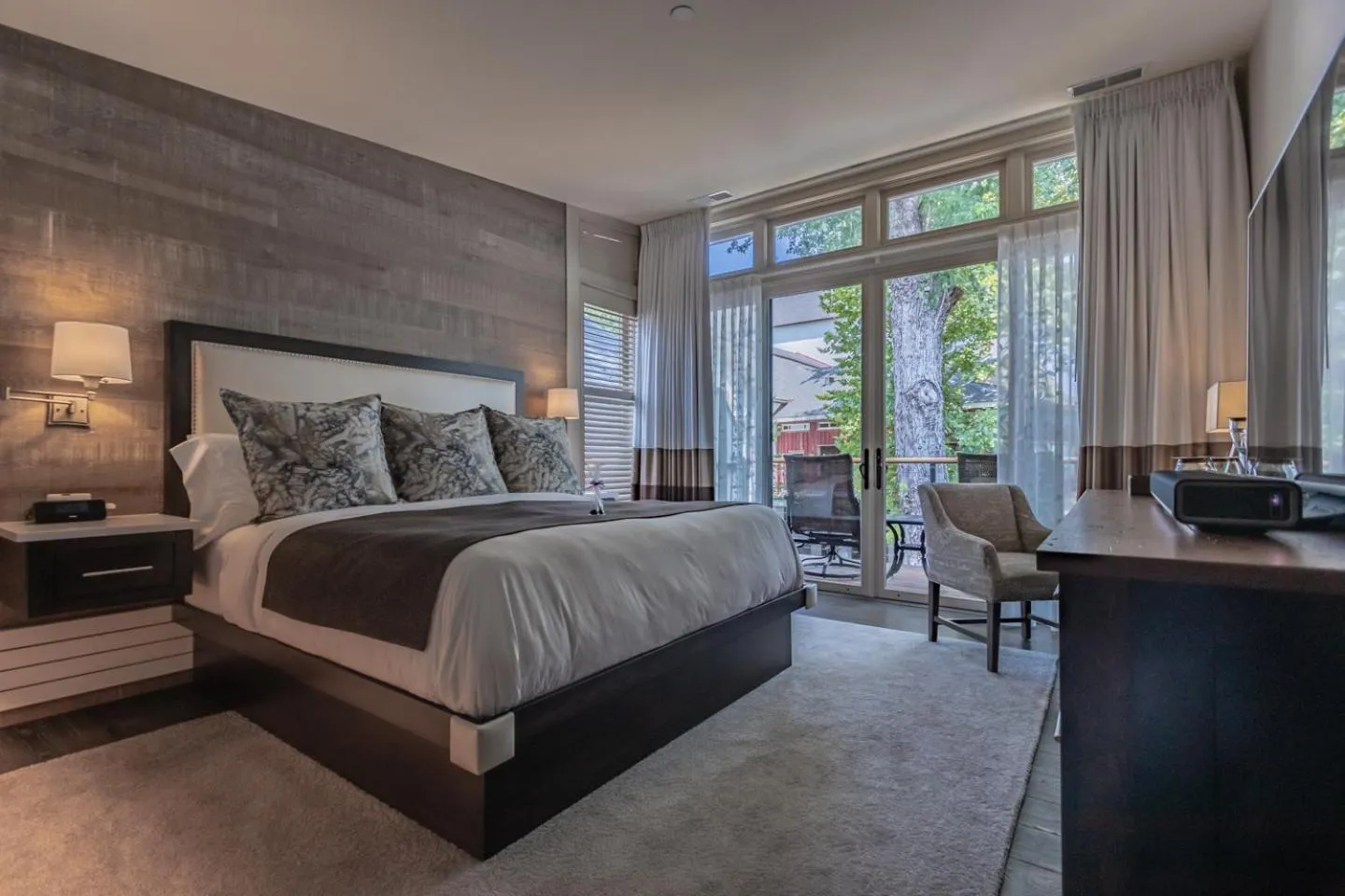 Bed in Carriage House New Hope