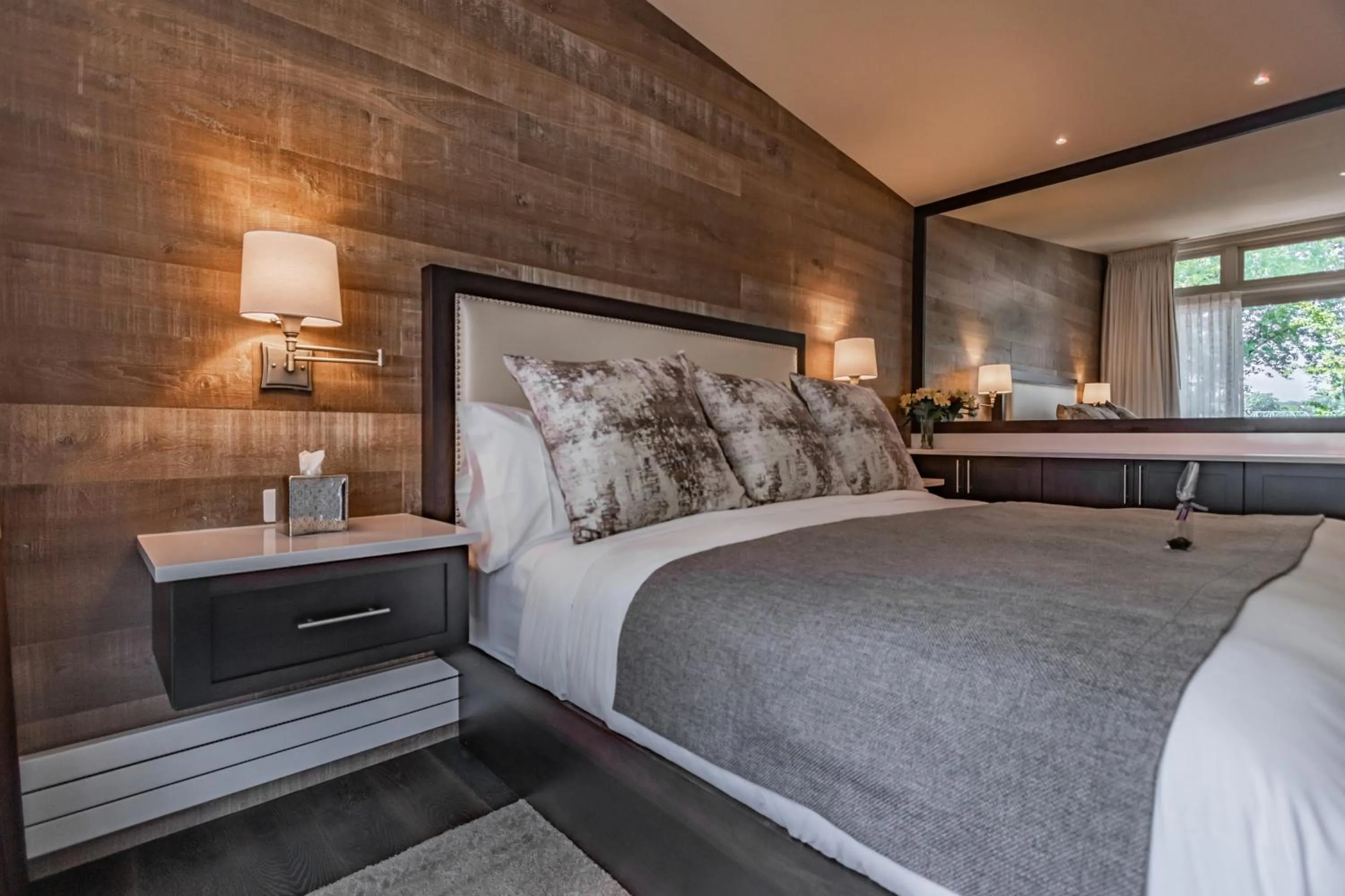 Bed in Carriage House New Hope