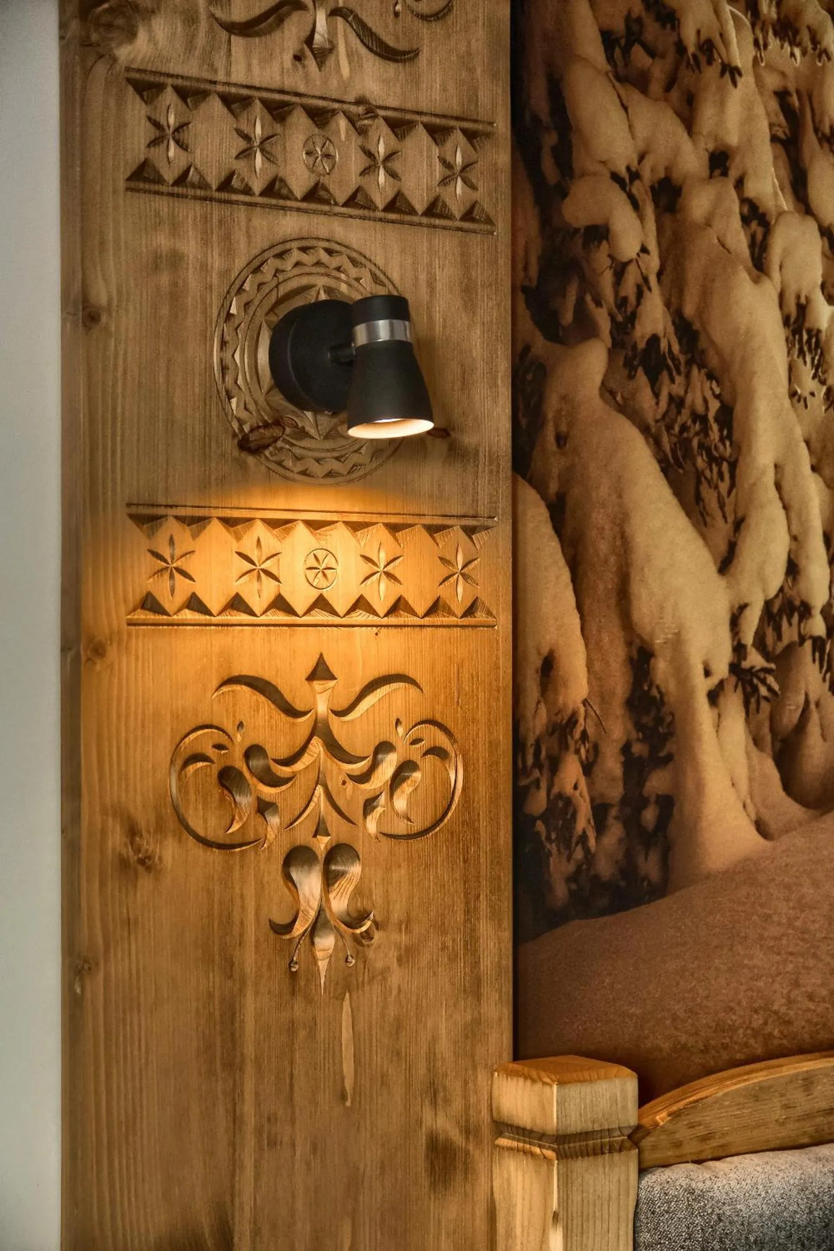 Decorative detail in Apartamenty Willa Kamila Zakopane z Jacuzzi