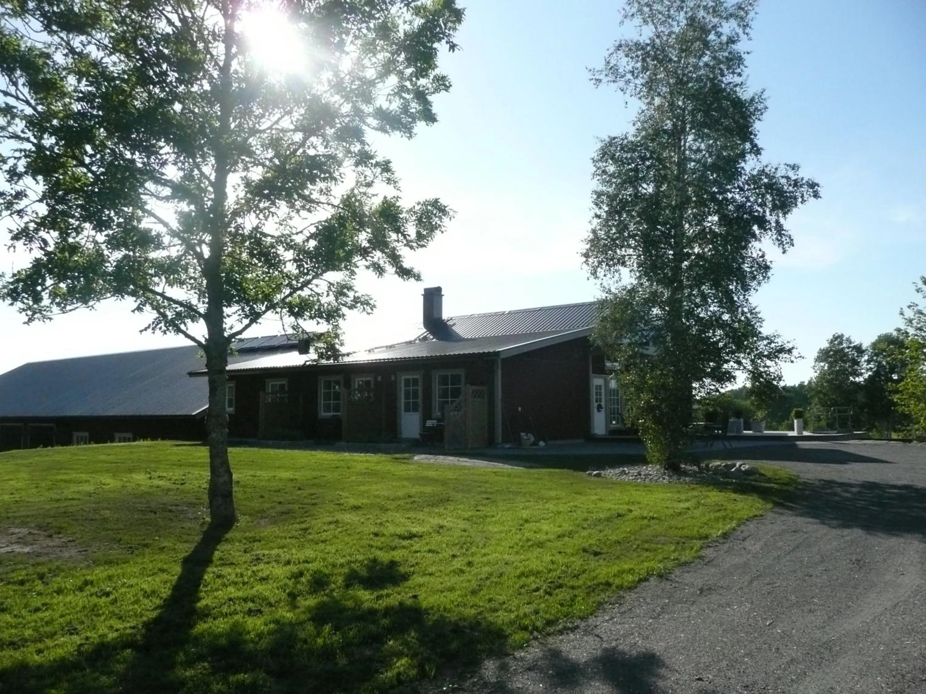 Garden in Kullens Bed and Breakfast