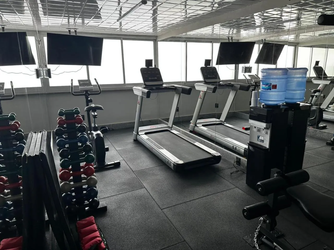 Fitness centre/facilities in Savassi Hotel