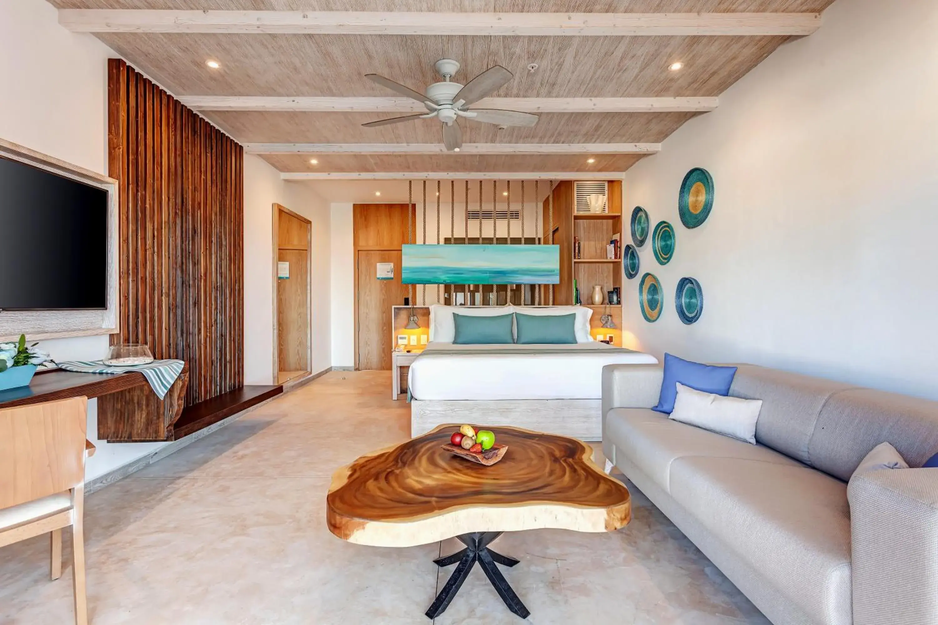 Deluxe Junior Suite Partial Ocean View in Mystique Holbox by Royalton, A Tribute Portfolio Resort Deluxe Junior Suite Partial Ocean View in Mystique Holbox by Royalton, A Tribute Portfolio Resort