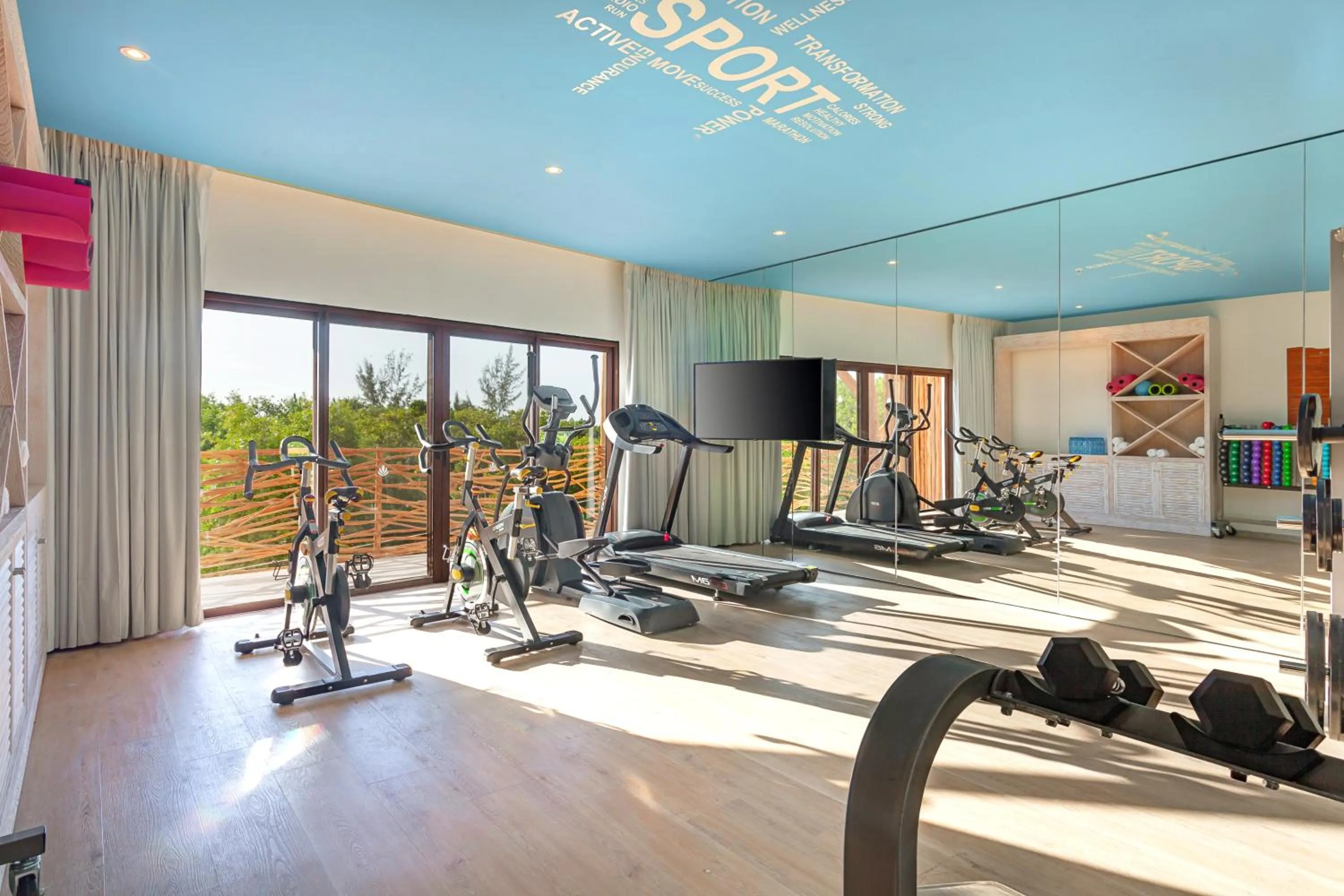 Fitness centre/facilities in Mystique Holbox by Royalton, A Tribute Portfolio Resort