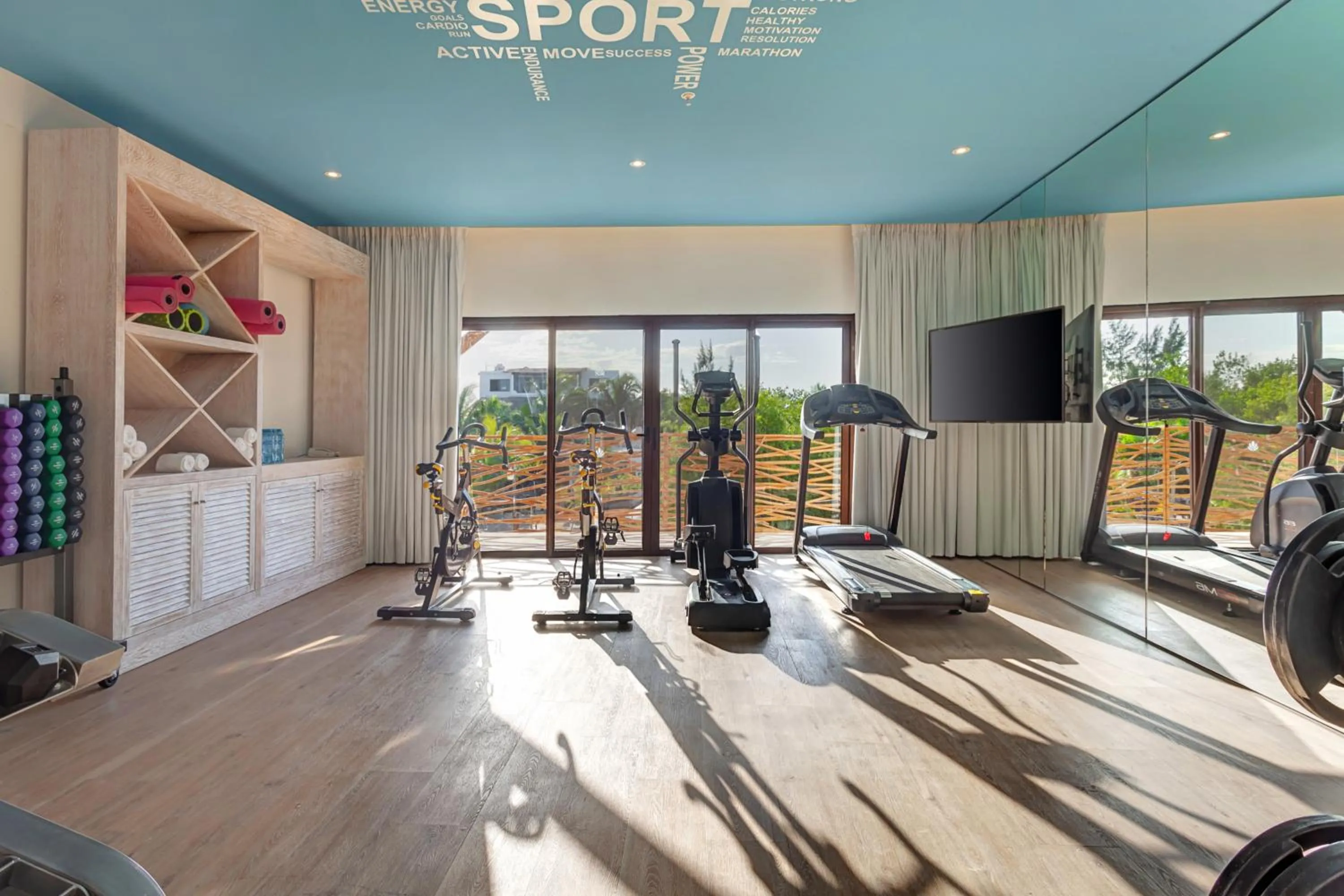 Fitness centre/facilities in Mystique Holbox by Royalton, A Tribute Portfolio Resort