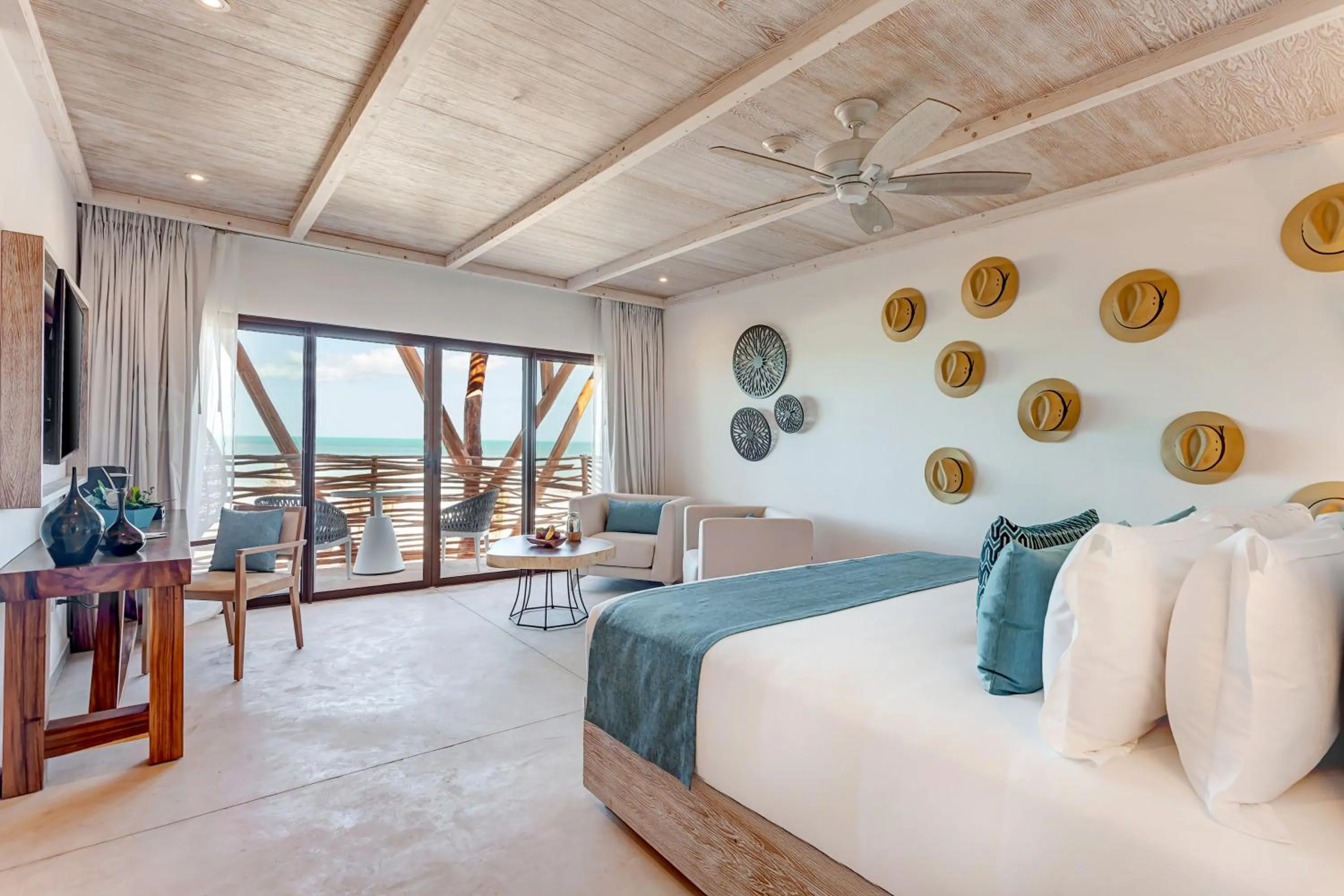 Bedroom, Bed in Mystique Holbox by Royalton, A Tribute Portfolio Resort