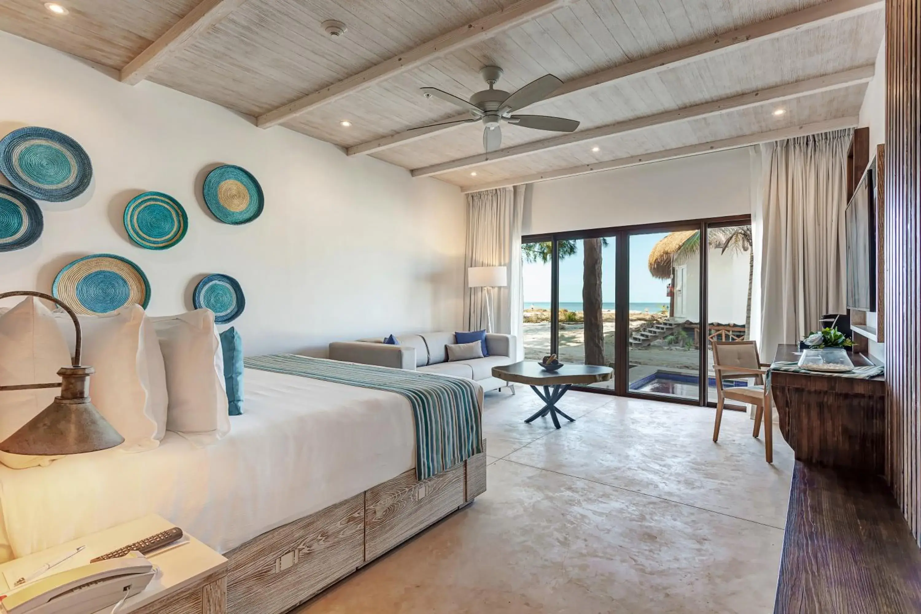 Deluxe Junior Suite Swim Out in Mystique Holbox by Royalton, A Tribute Portfolio Resort Deluxe Junior Suite Swim Out in Mystique Holbox by Royalton, A Tribute Portfolio Resort