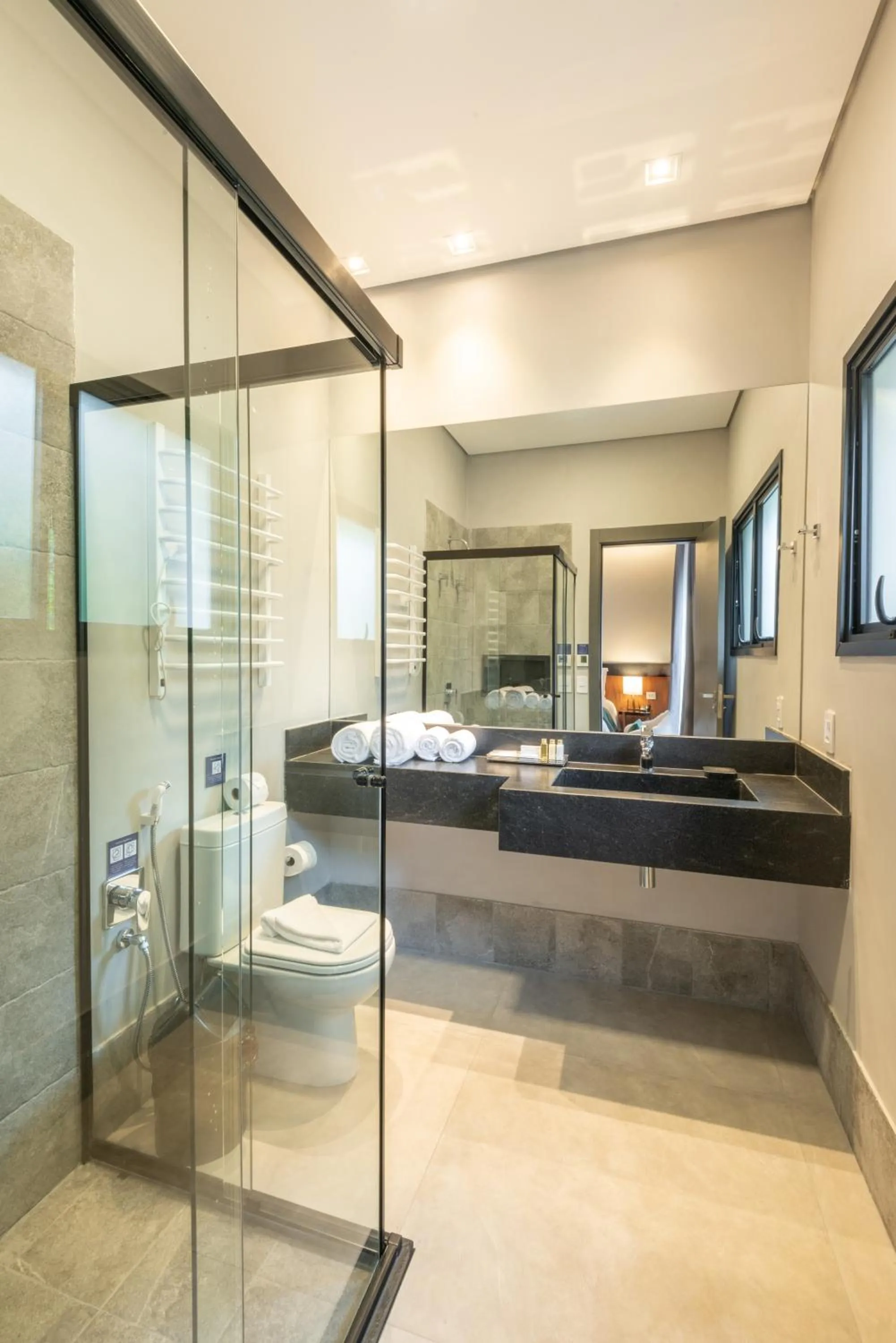 Bathroom in Villa Amistà Campos do Jordão