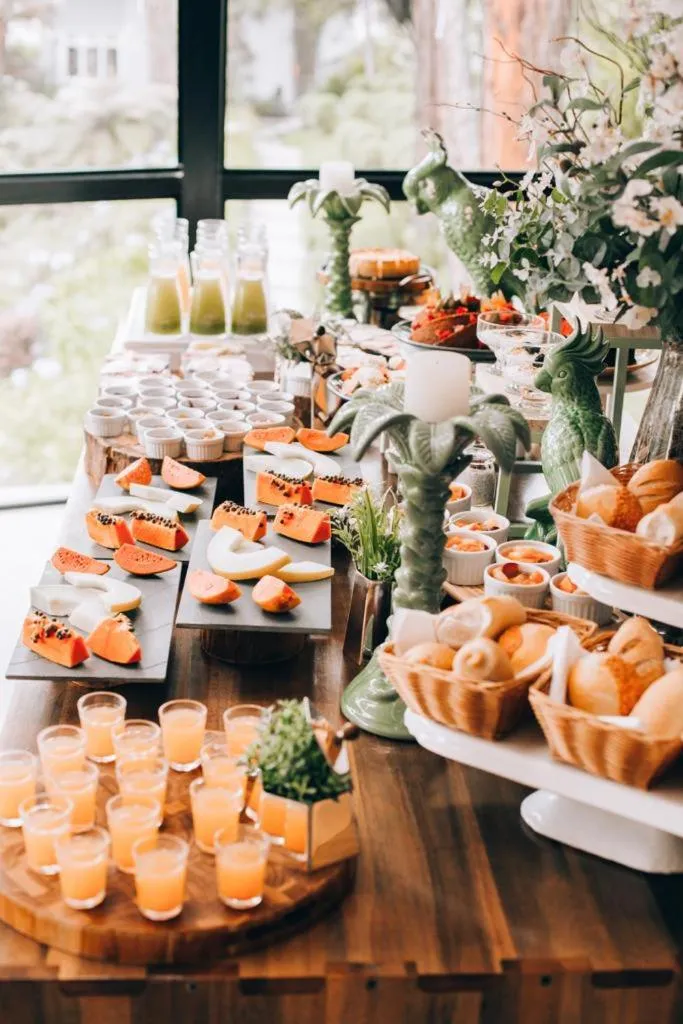 Breakfast in Villa Amistà Campos do Jordão