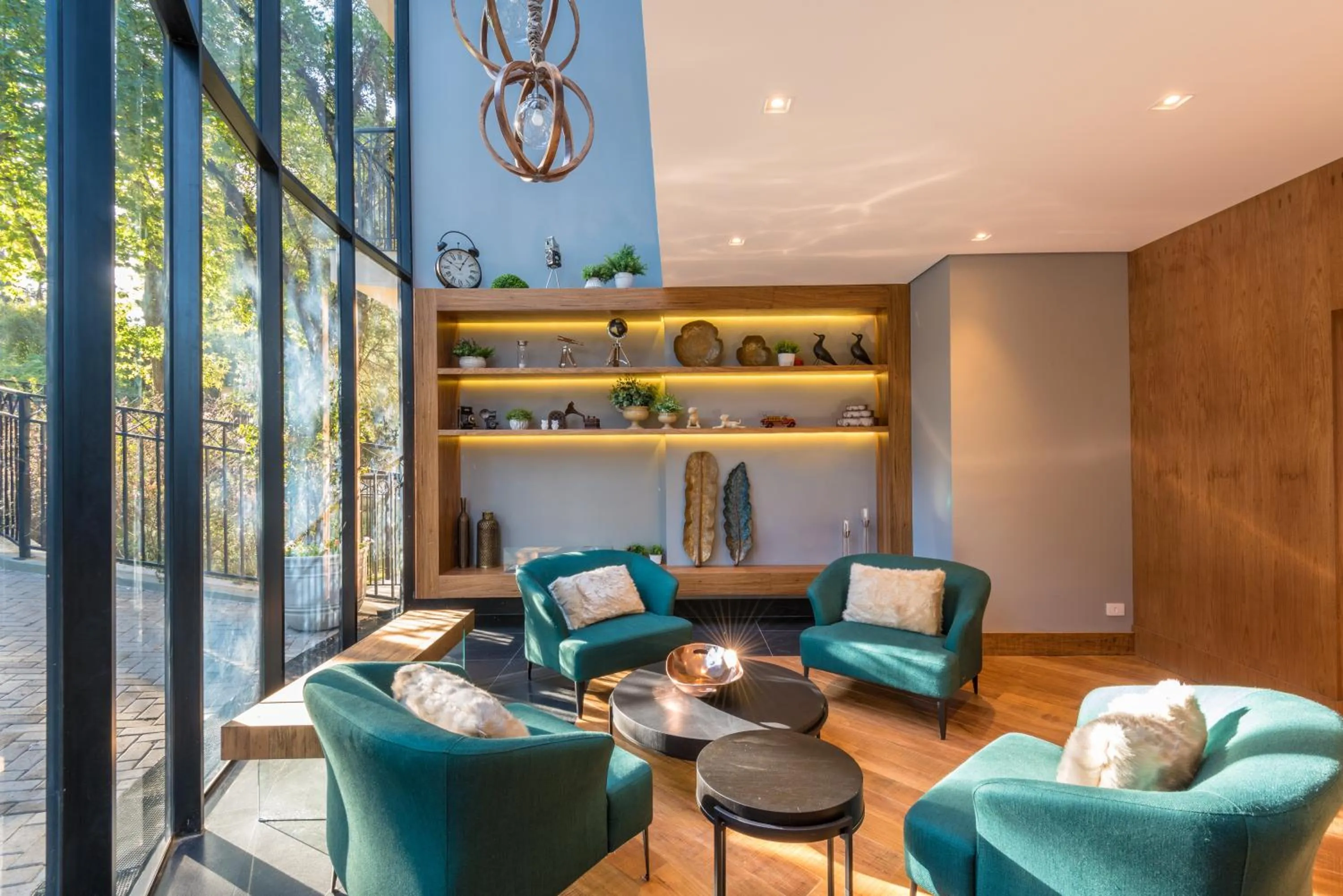 Lobby or reception in Villa Amistà Campos do Jordão