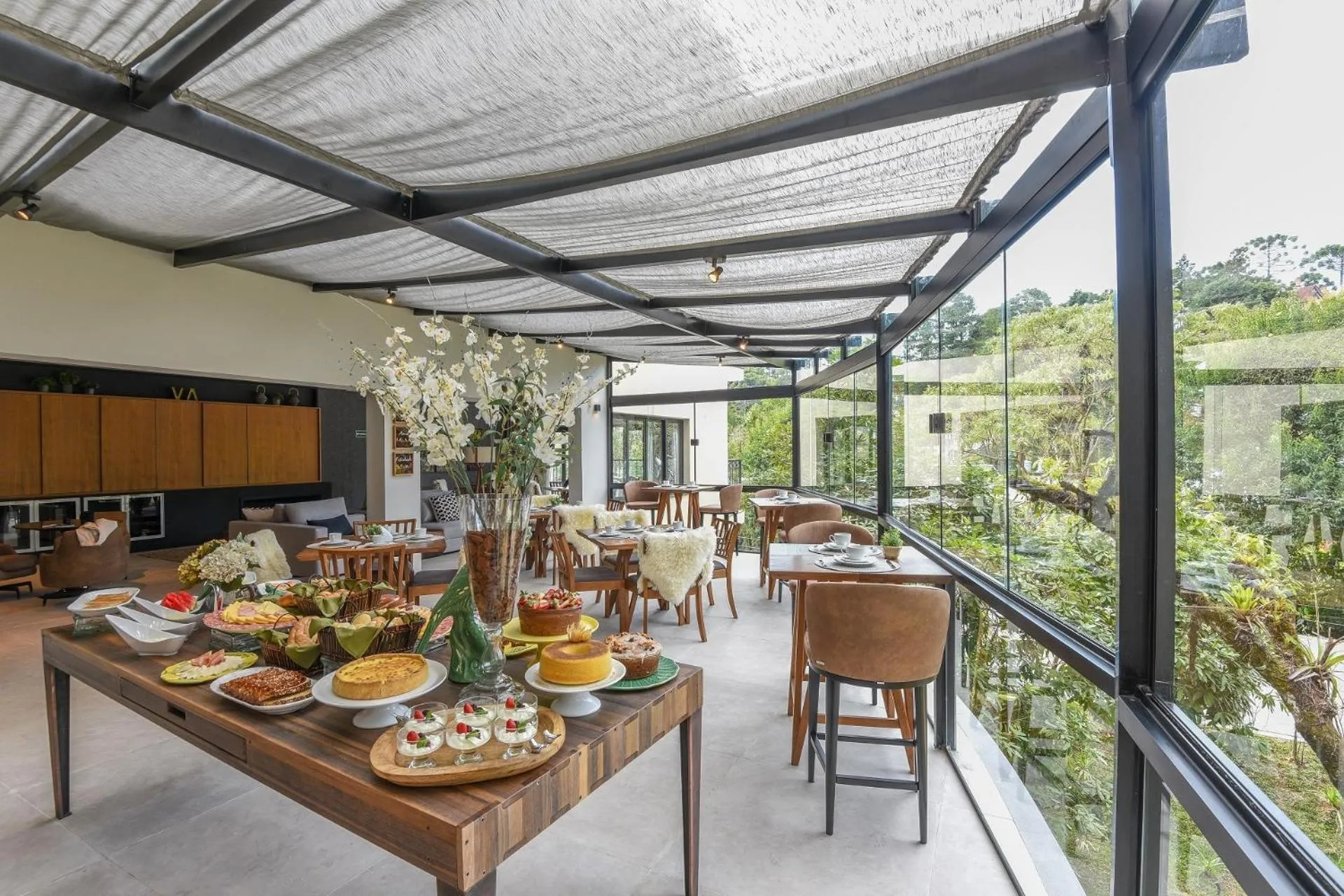 Food and drinks in Villa Amistà Campos do Jordão