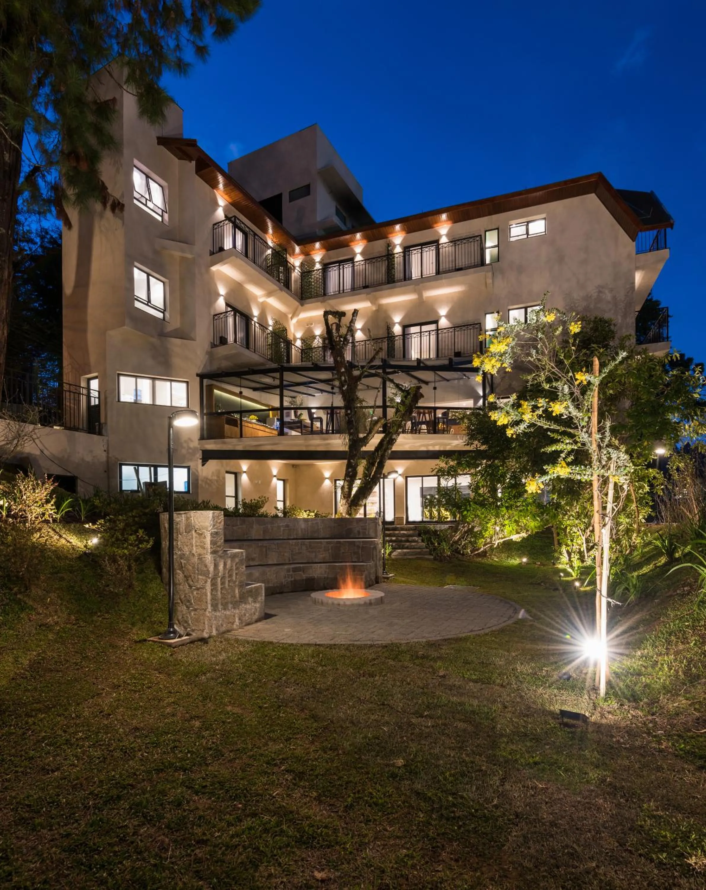 Garden in Villa Amistà Campos do Jordão