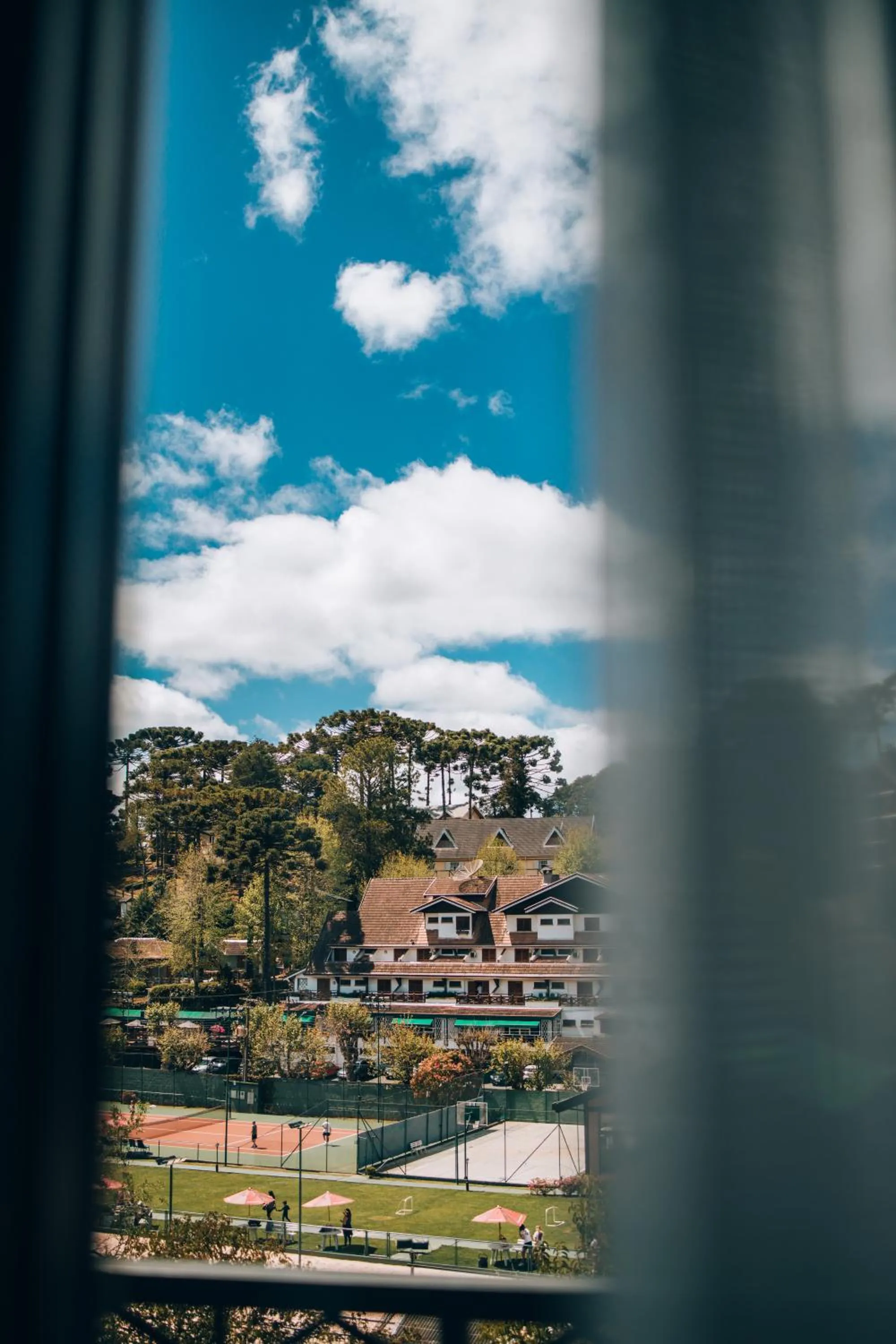 Bird's eye view in Villa Amistà Campos do Jordão